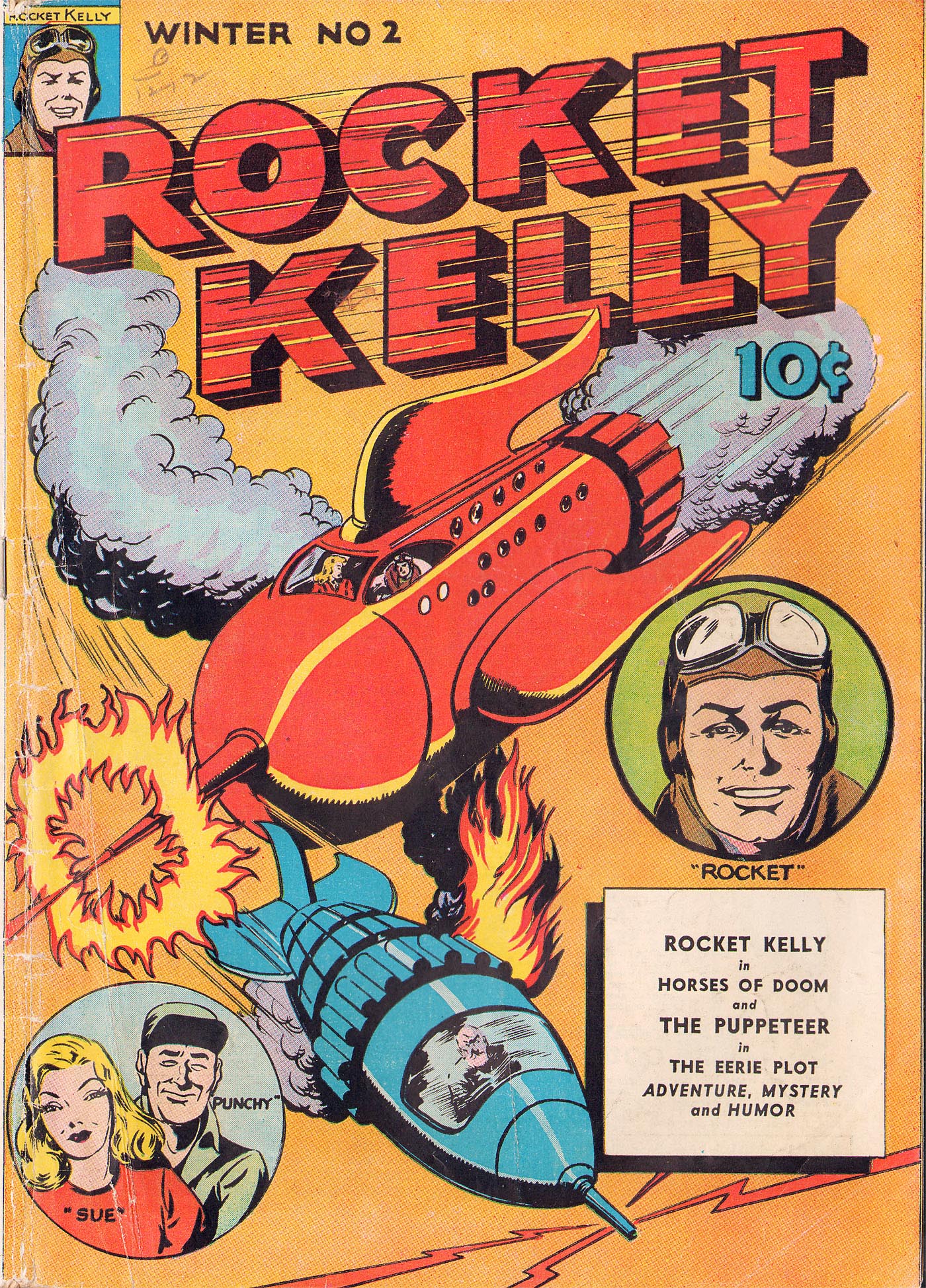 Read online Rocket Kelly (1945) comic -  Issue #2 - 1