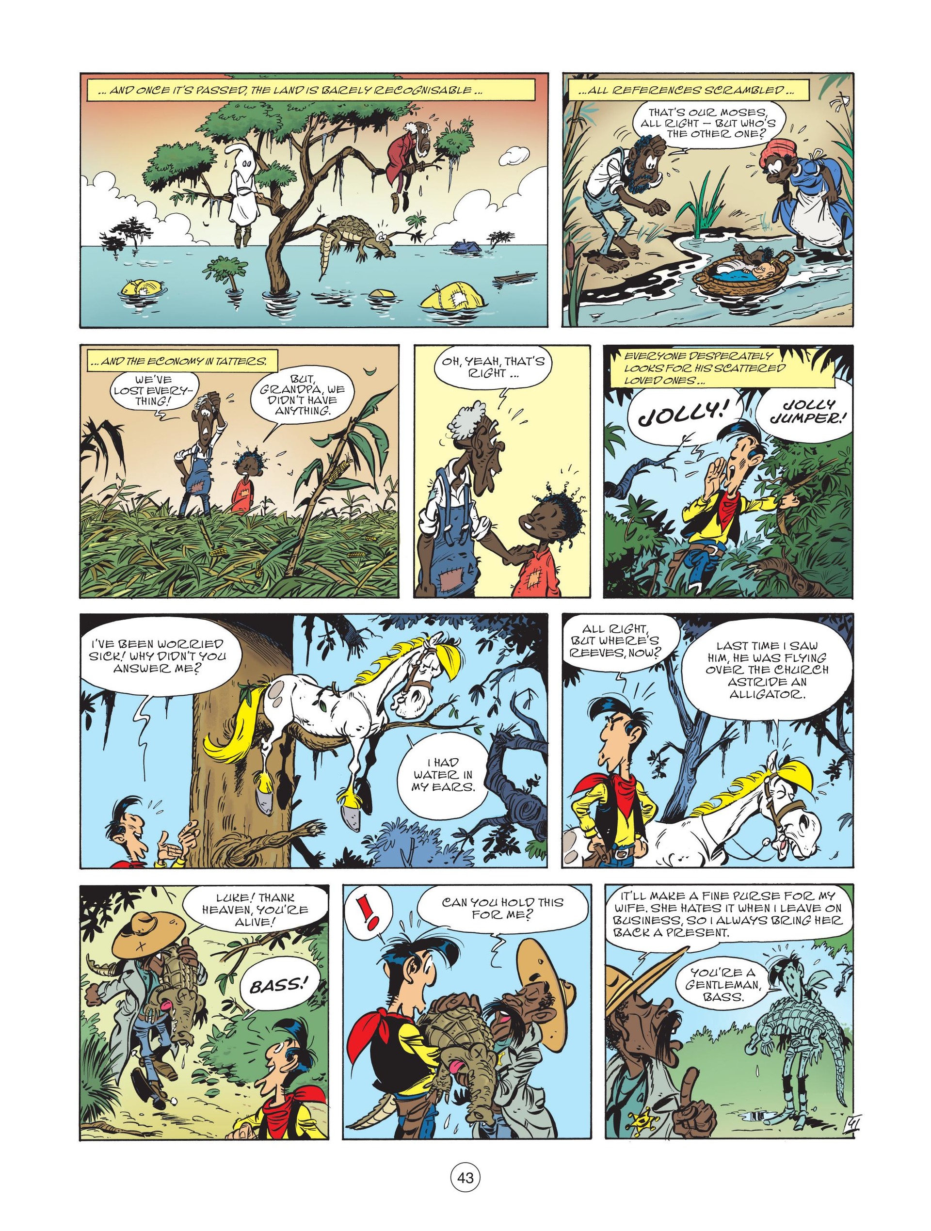 Read online A Lucky Luke Adventure comic -  Issue #77 - 45