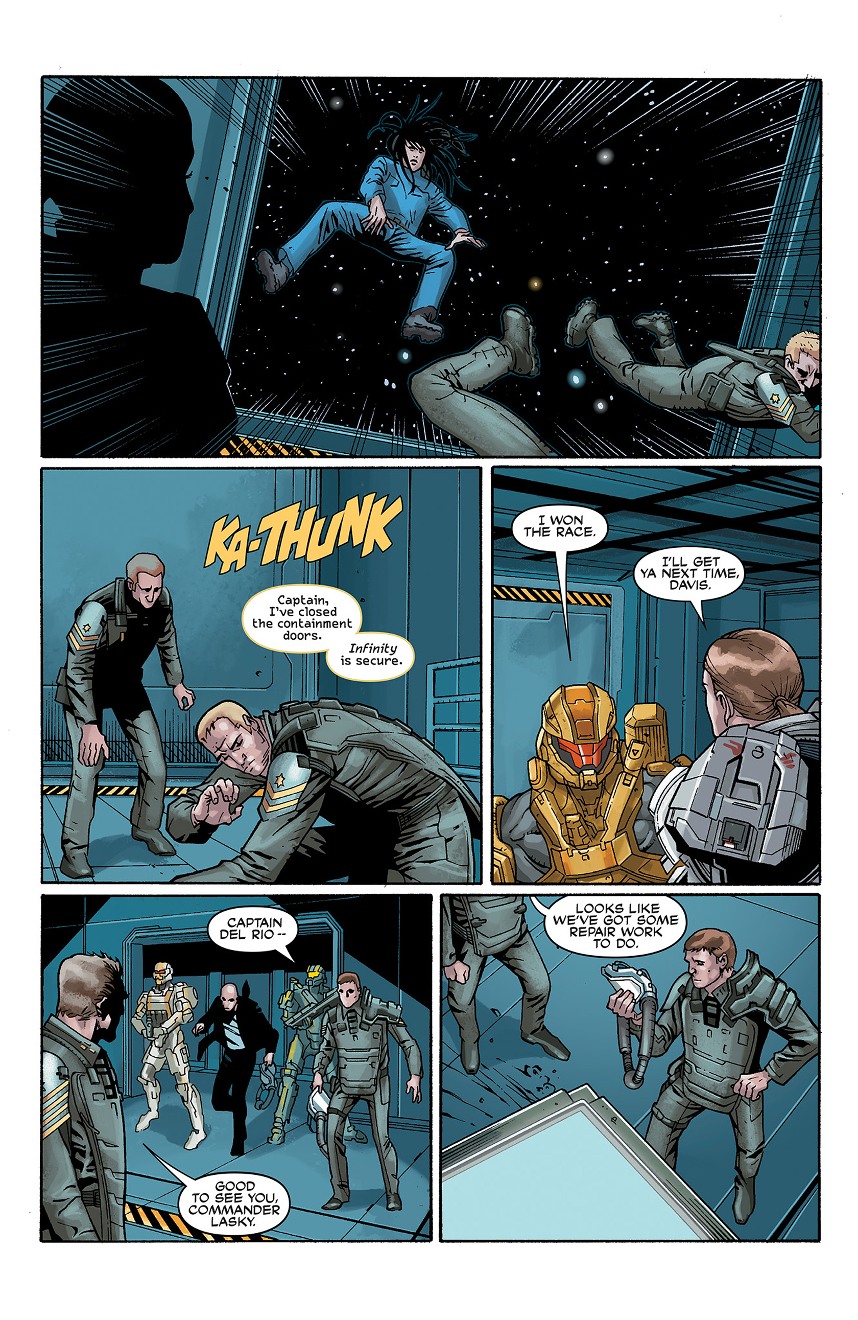 Read online Halo: Initiation comic -  Issue #3 - 21