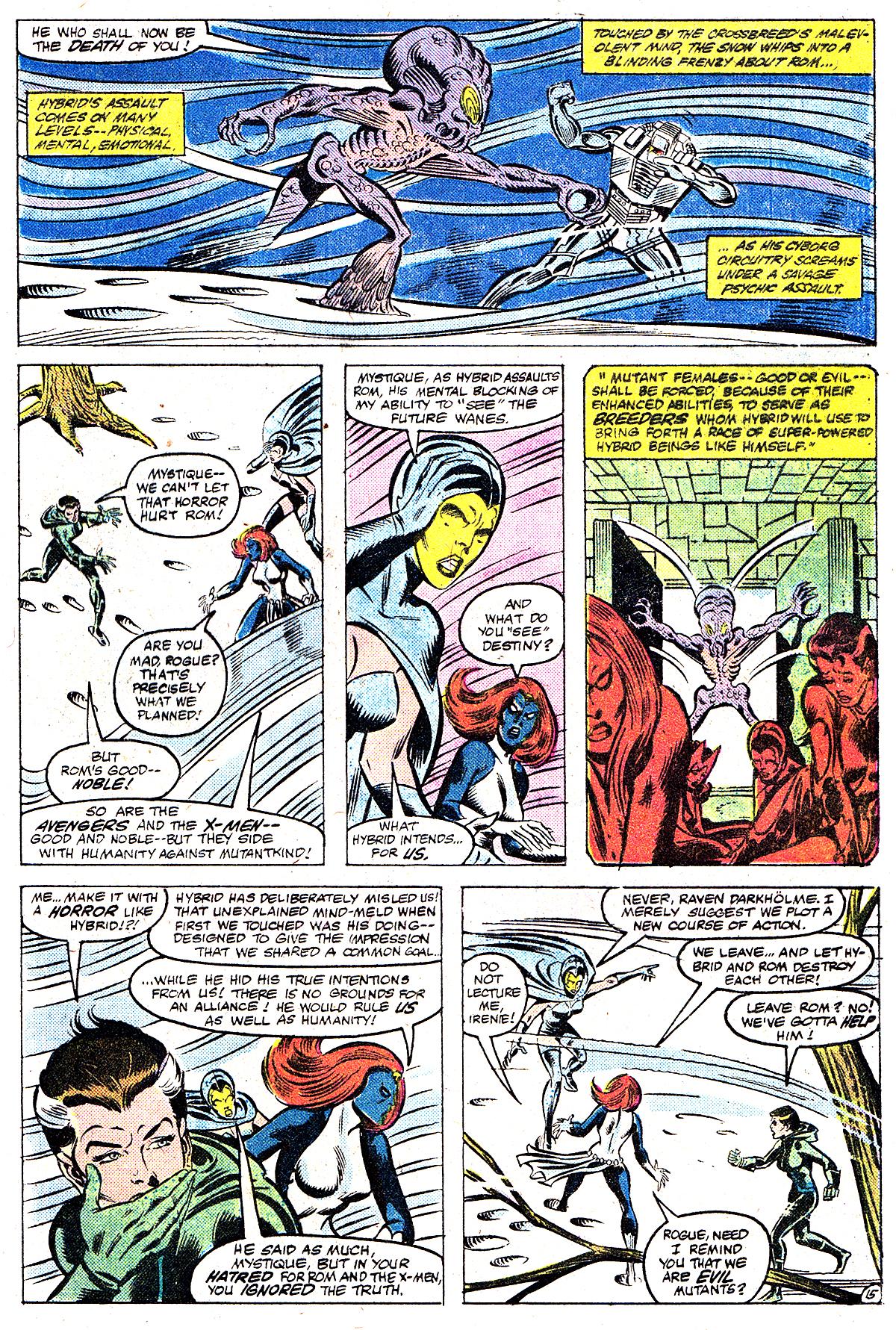 Read online ROM (1979) comic -  Issue #32 - 16