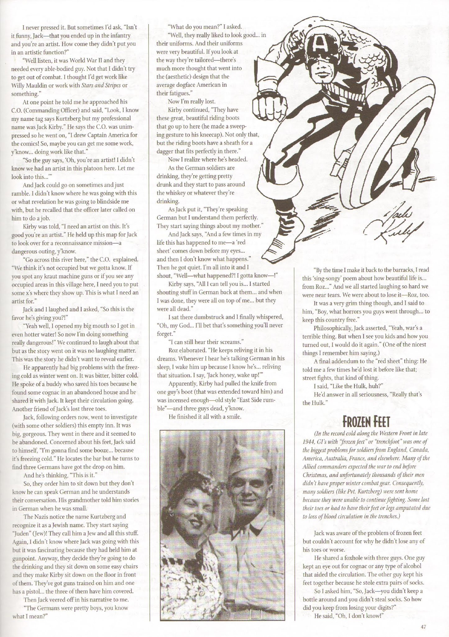 Read online The Jack Kirby Collector comic -  Issue #49 - 48