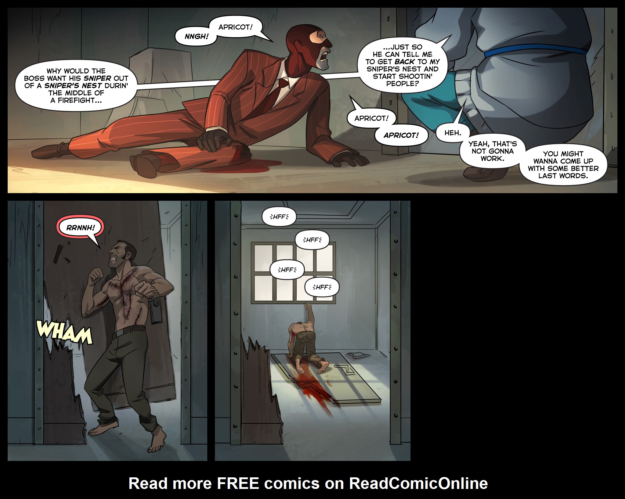 Read online Team Fortress 2 comic -  Issue #6 - 72