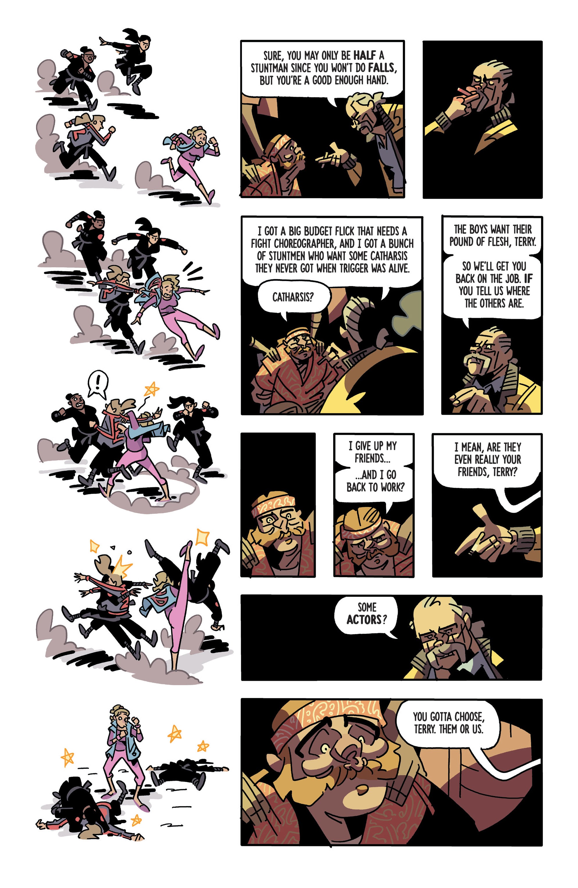 Read online The Six Sidekicks of Trigger Keaton comic -  Issue #4 - 18