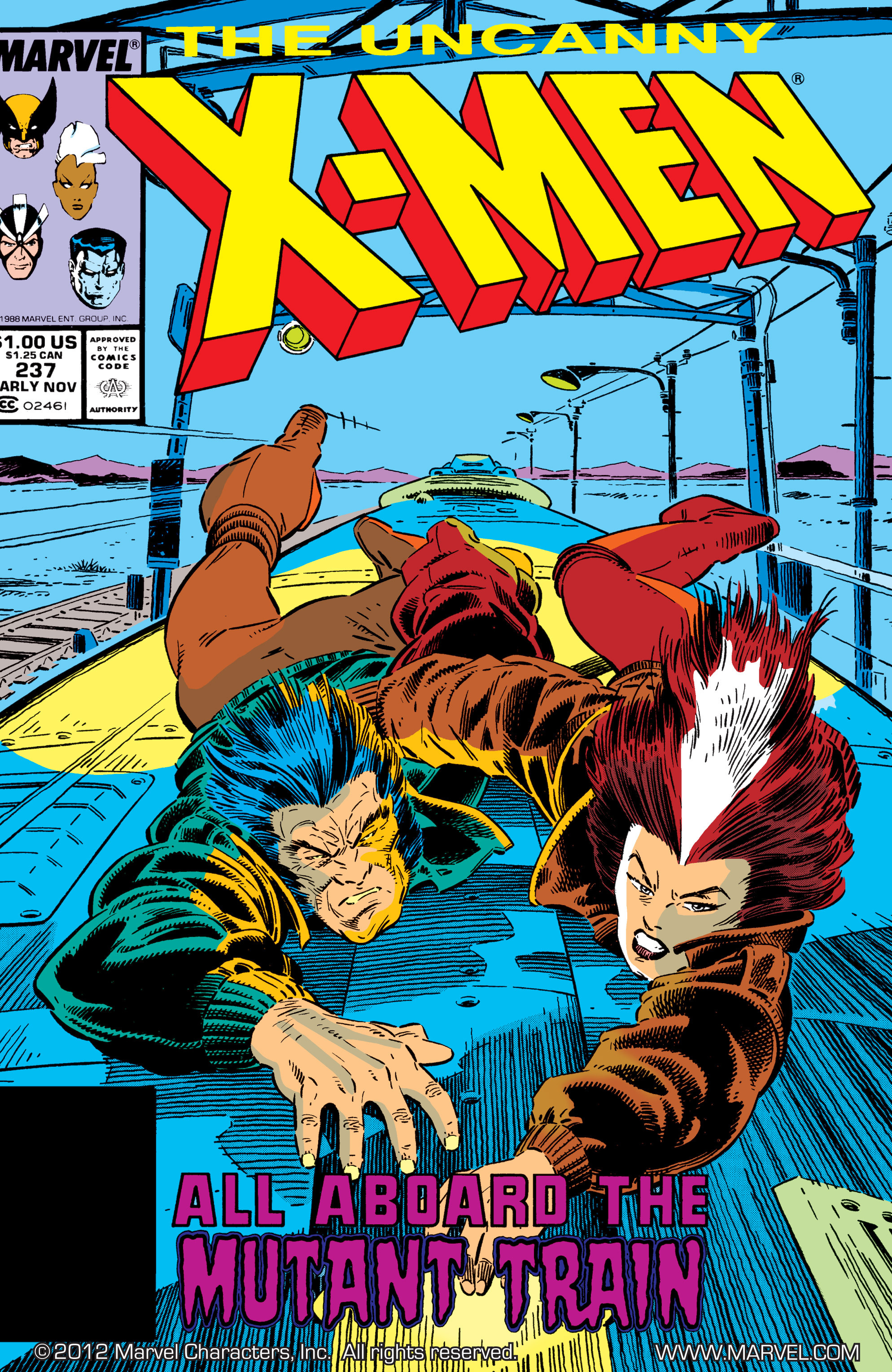 Read online Uncanny X-Men (1963) comic -  Issue #237 - 1