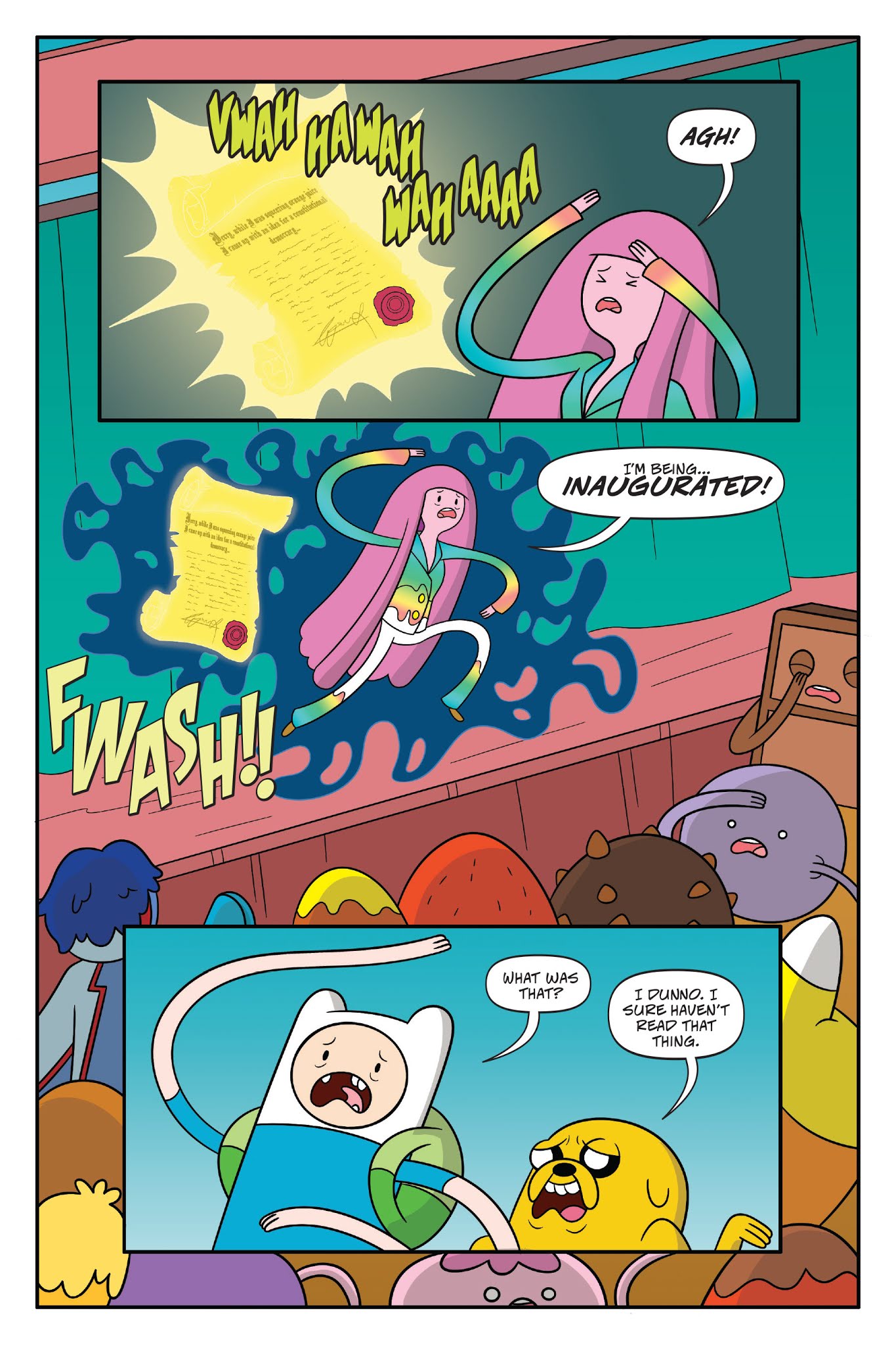 Read online Adventure Time: President Bubblegum comic -  Issue # TPB - 59
