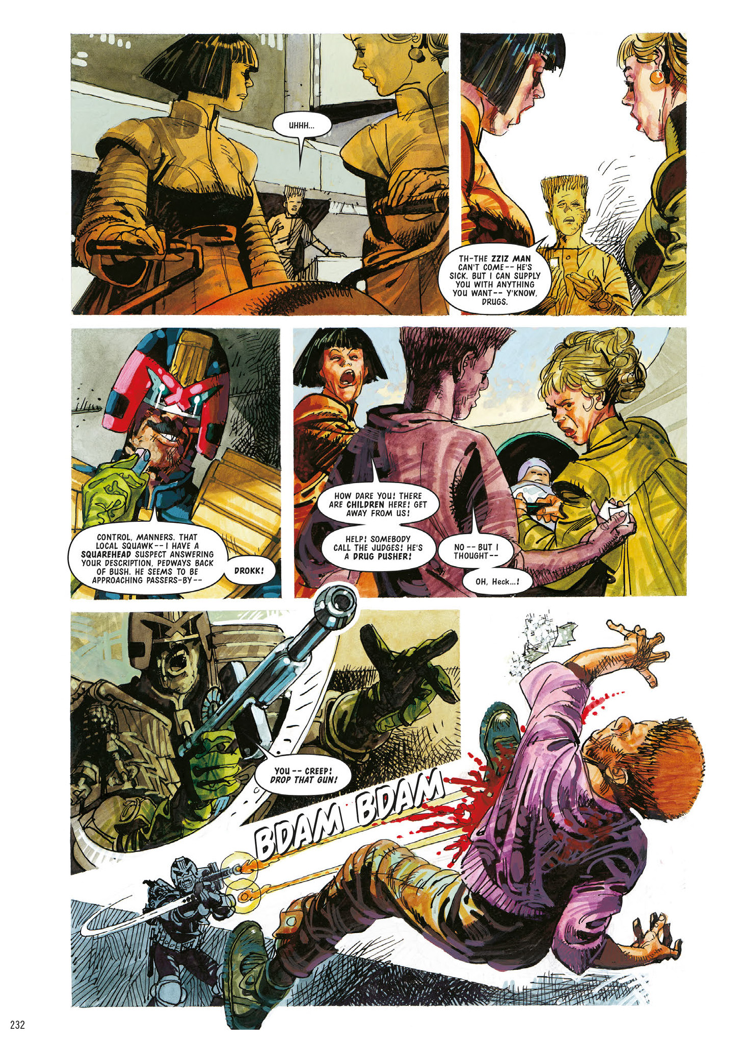 Read online Judge Dredd: The Complete Case Files comic -  Issue # TPB 34 (Part 3) - 35