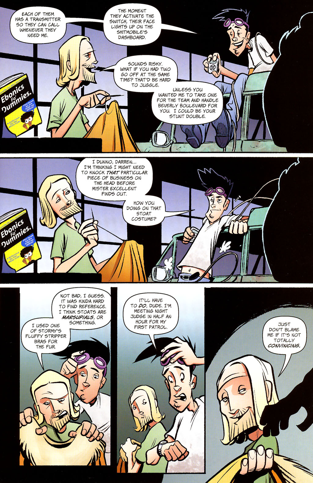 Read online Paul Jenkins' Sidekick comic -  Issue #2 - 7