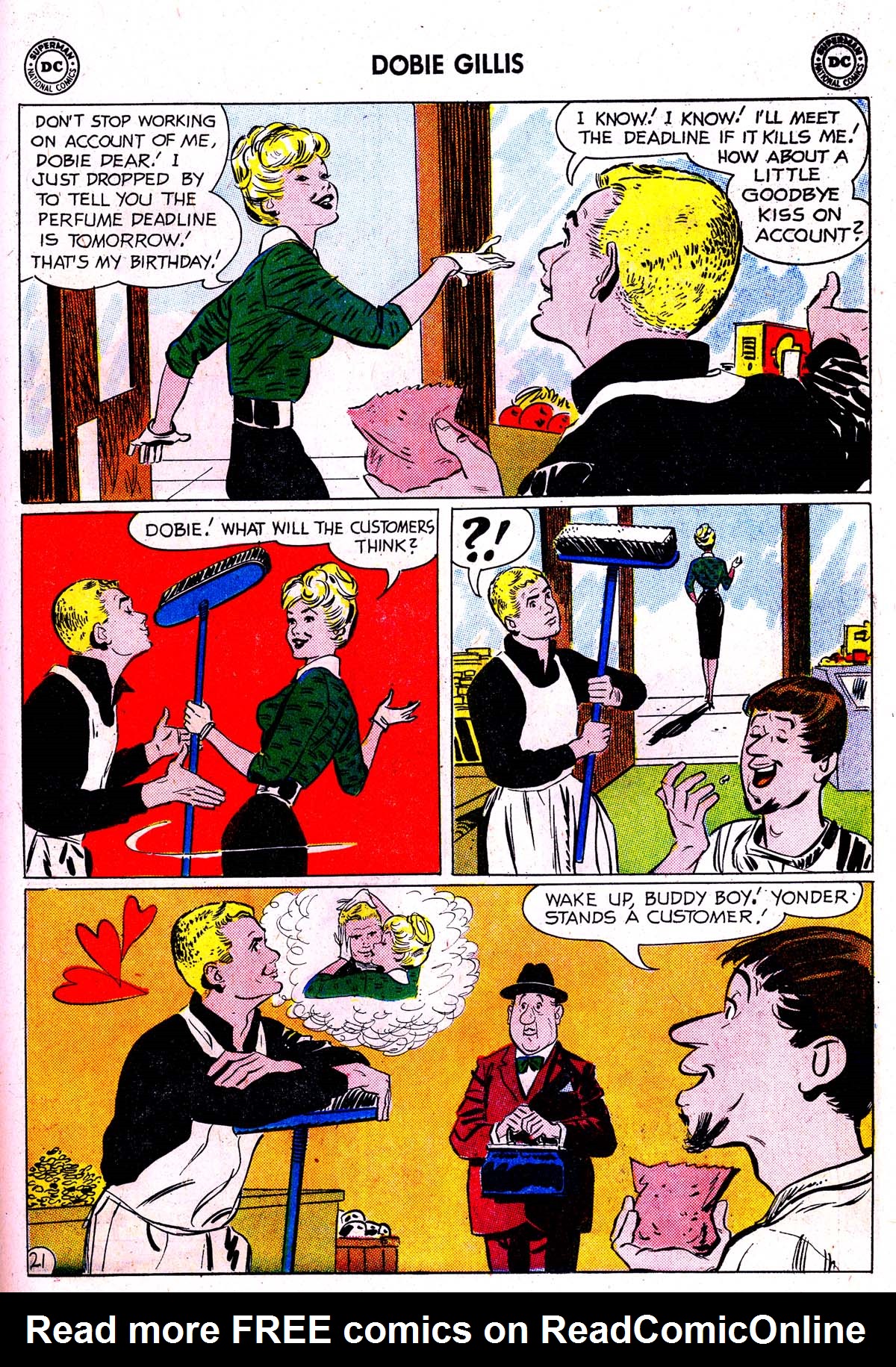 Read online Many Loves of Dobie Gillis comic -  Issue #2 - 27
