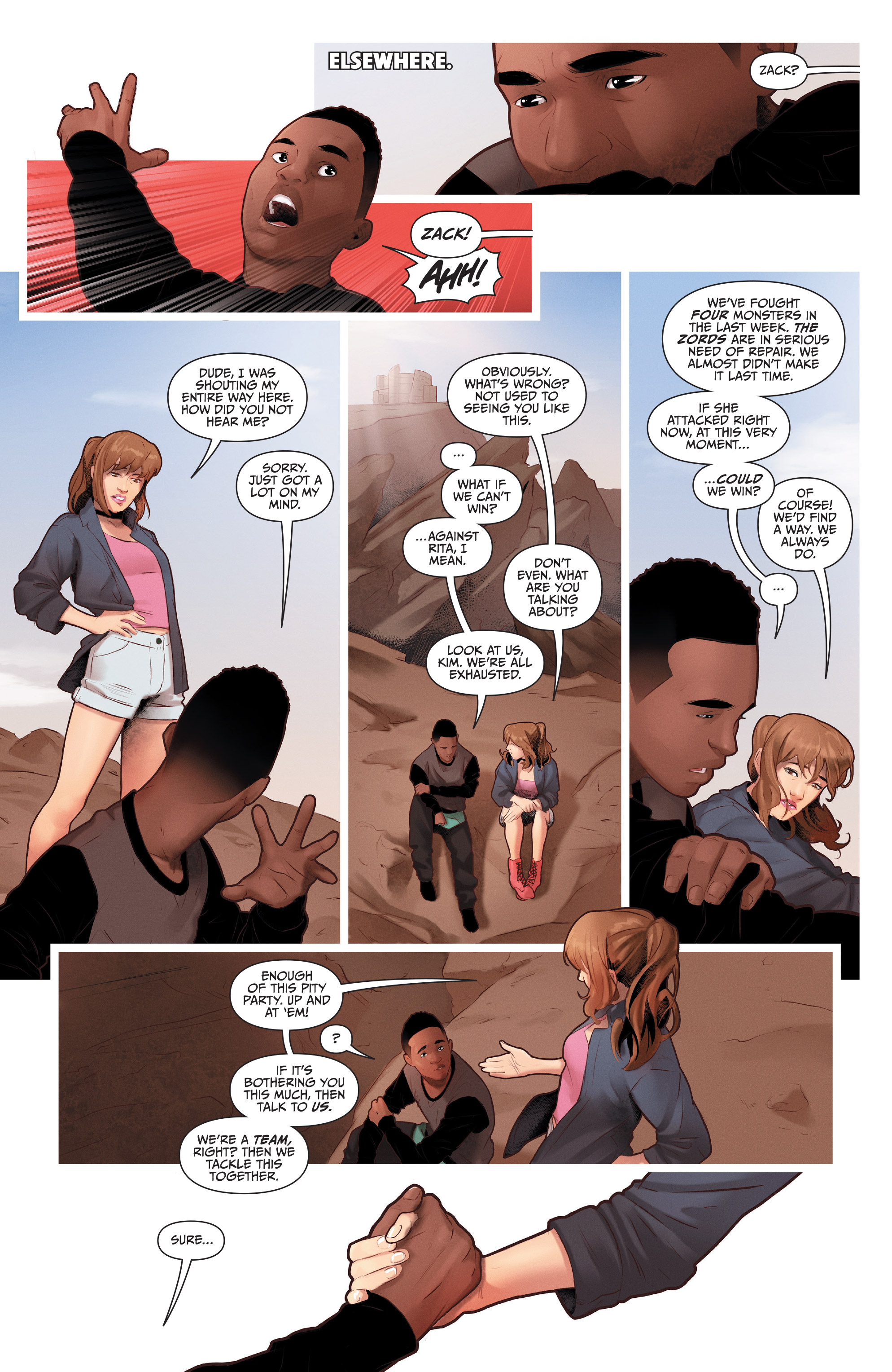 Read online Mighty Morphin Power Rangers comic -  Issue # _Annual 2017 - 22