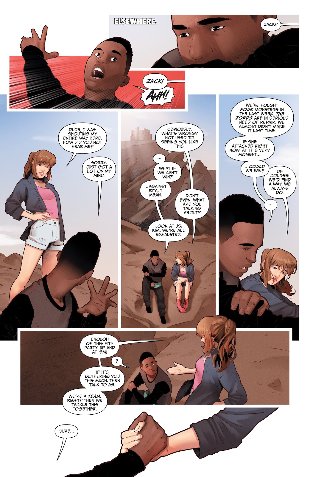 Mighty Morphin Power Rangers issue Annual 2017 - Page 22
