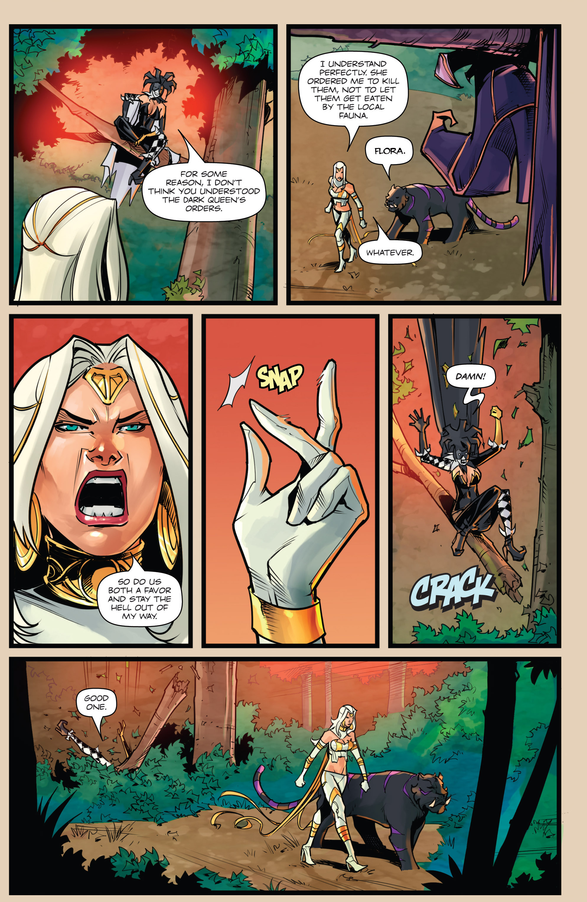 Read online Grimm Fairy Tales presents White Queen: Age of Darkness comic -  Issue #1 - 16