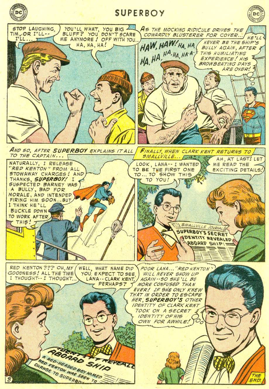 Read online Superboy (1949) comic -  Issue #42 - 18