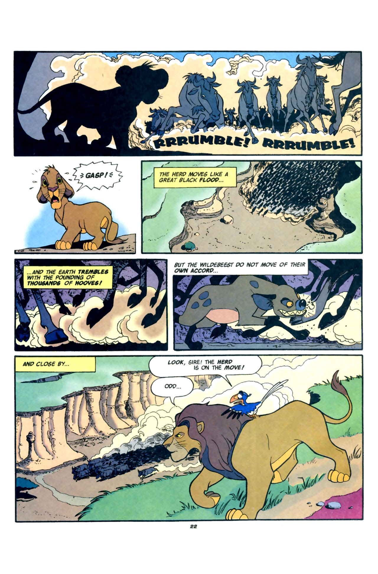 Read online Disney's The Lion King comic -  Issue #1 - 24