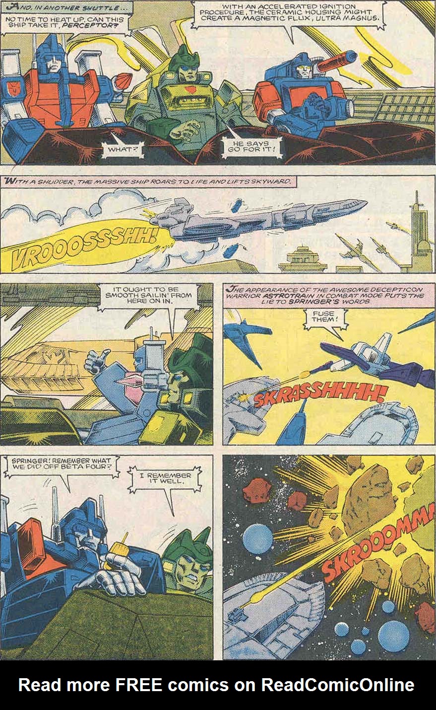 Read online The Transformers: The Movie comic -  Issue #2 - 8