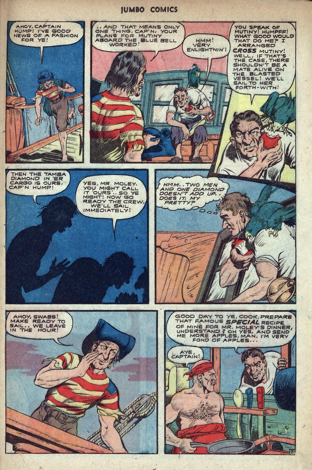 Read online Jumbo Comics comic -  Issue #68 - 35