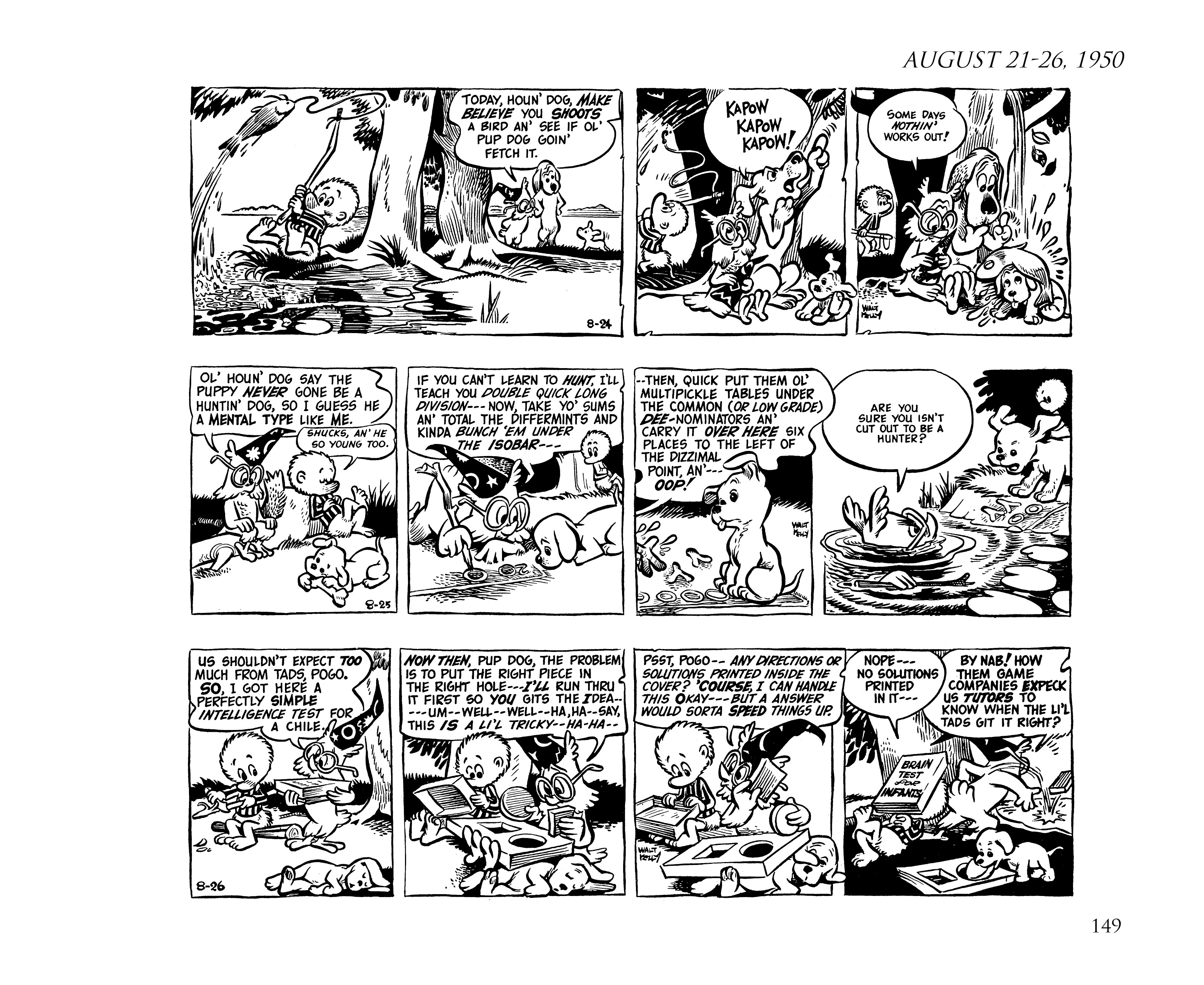 Read online Pogo by Walt Kelly: The Complete Syndicated Comic Strips comic -  Issue # TPB 1 (Part 2) - 67