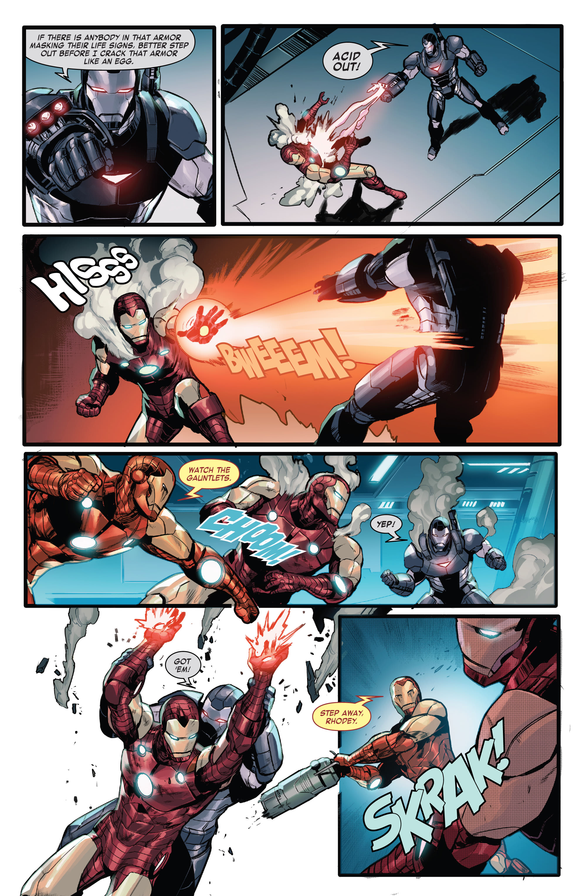 Read online The Invincible Iron Man (2022) comic -  Issue #3 - 17