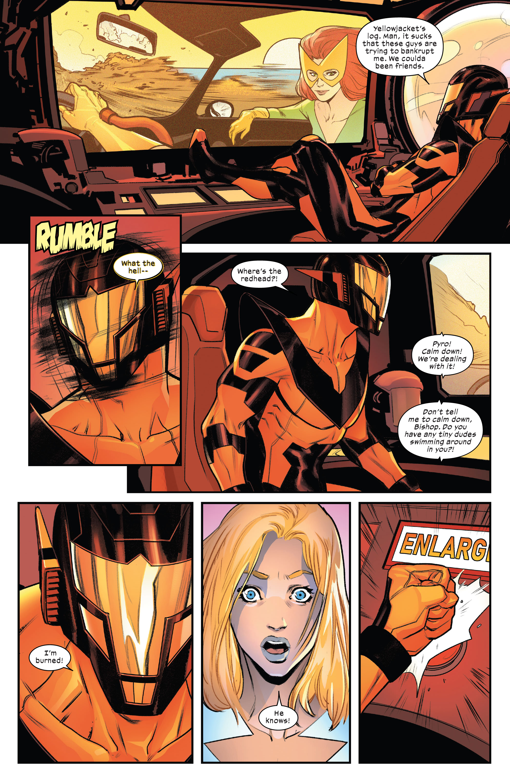 Read online Marauders comic -  Issue #9 - 10