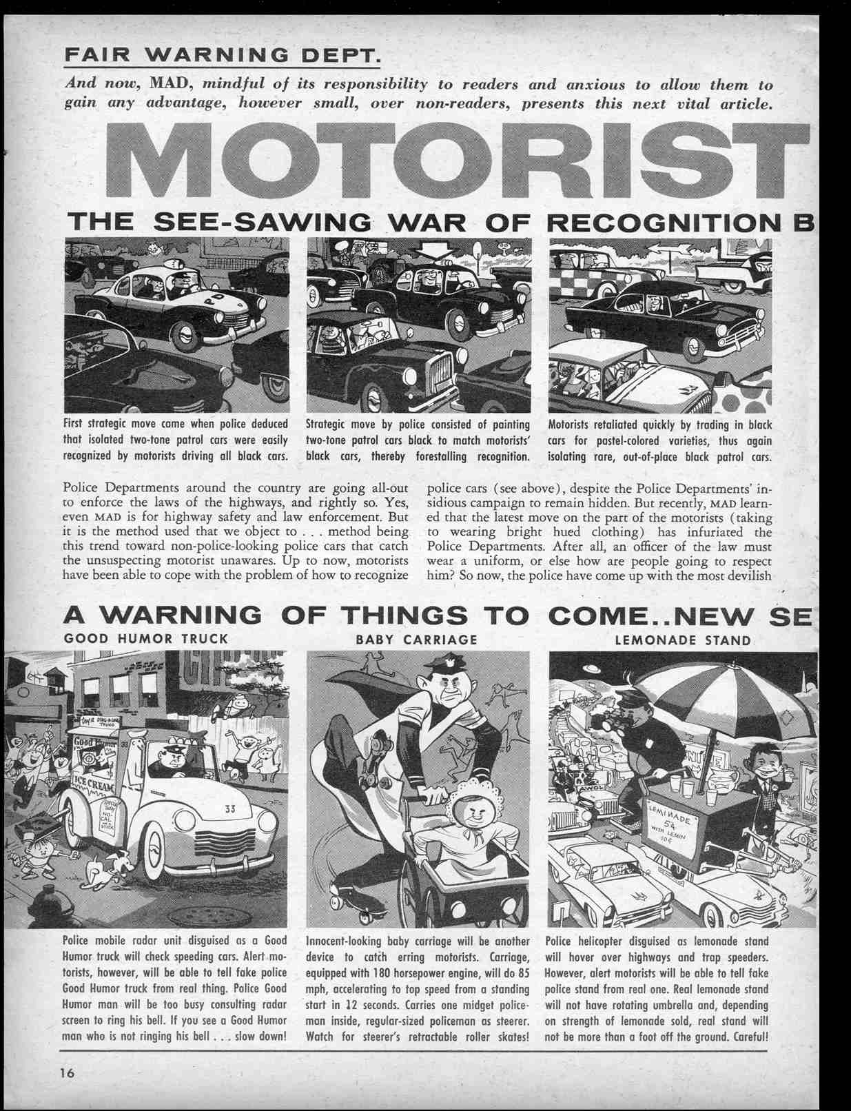 Read online MAD comic -  Issue #30 - 18