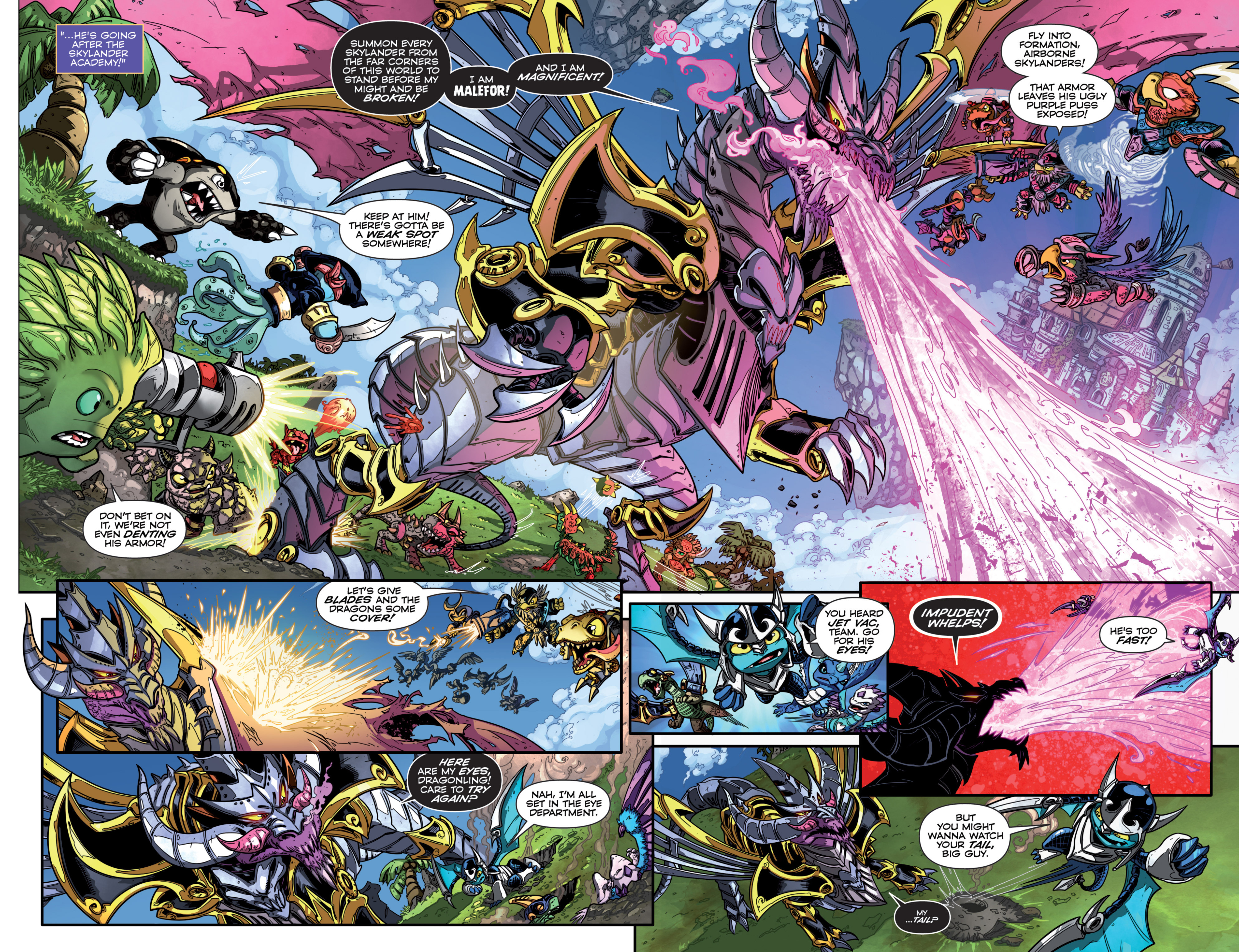 Read online Skylanders comic -  Issue #8 - 6