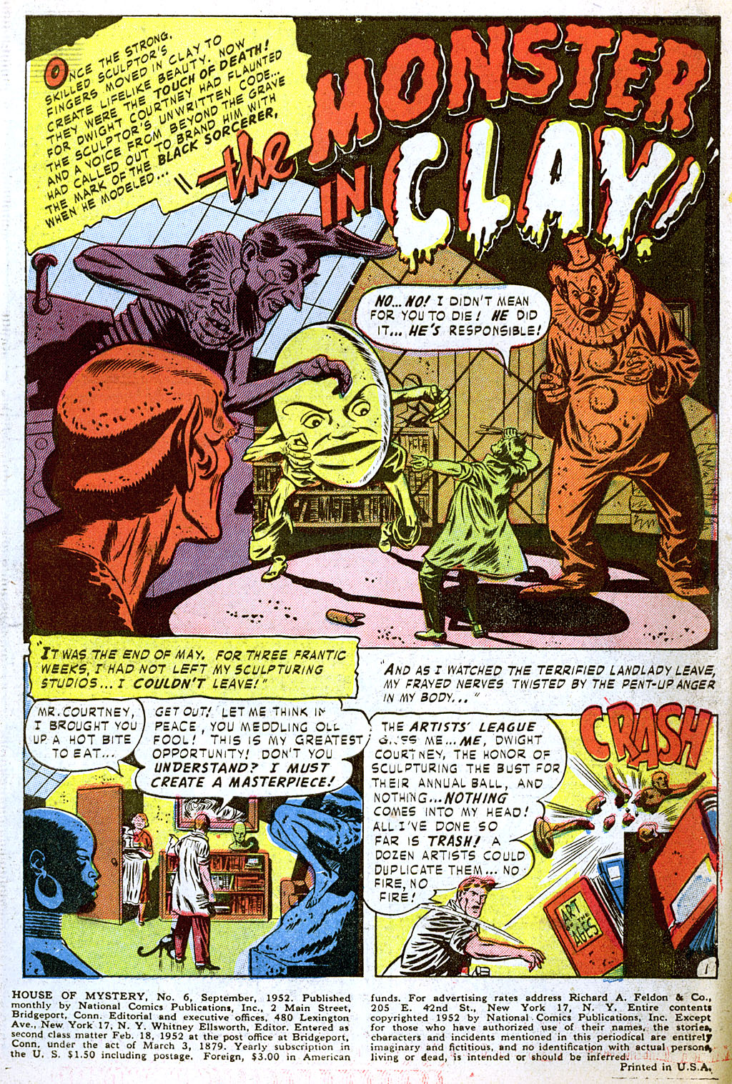 Read online House of Mystery (1951) comic -  Issue #6 - 3