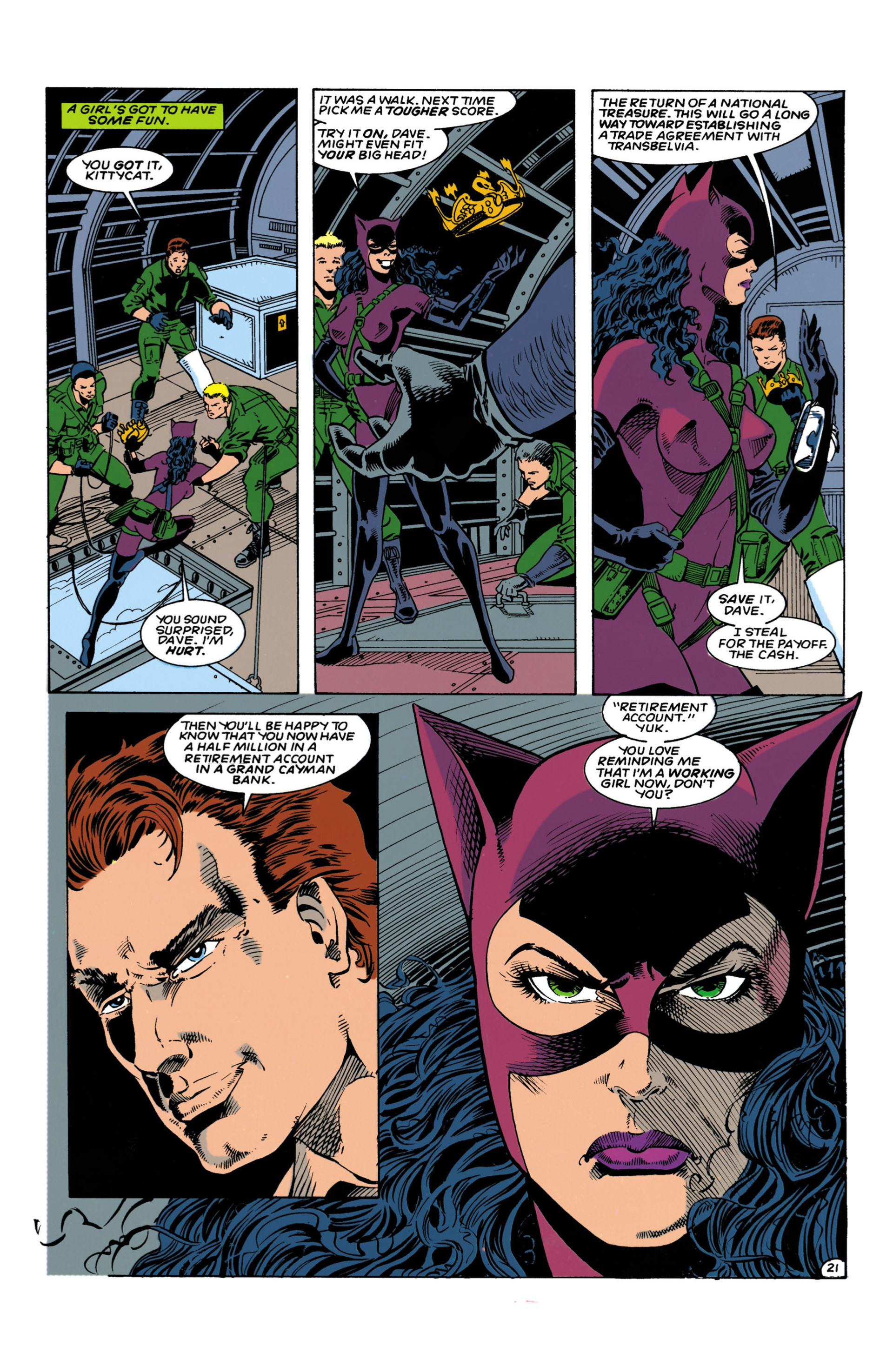 Read online Catwoman (1993) comic -  Issue #16 - 21