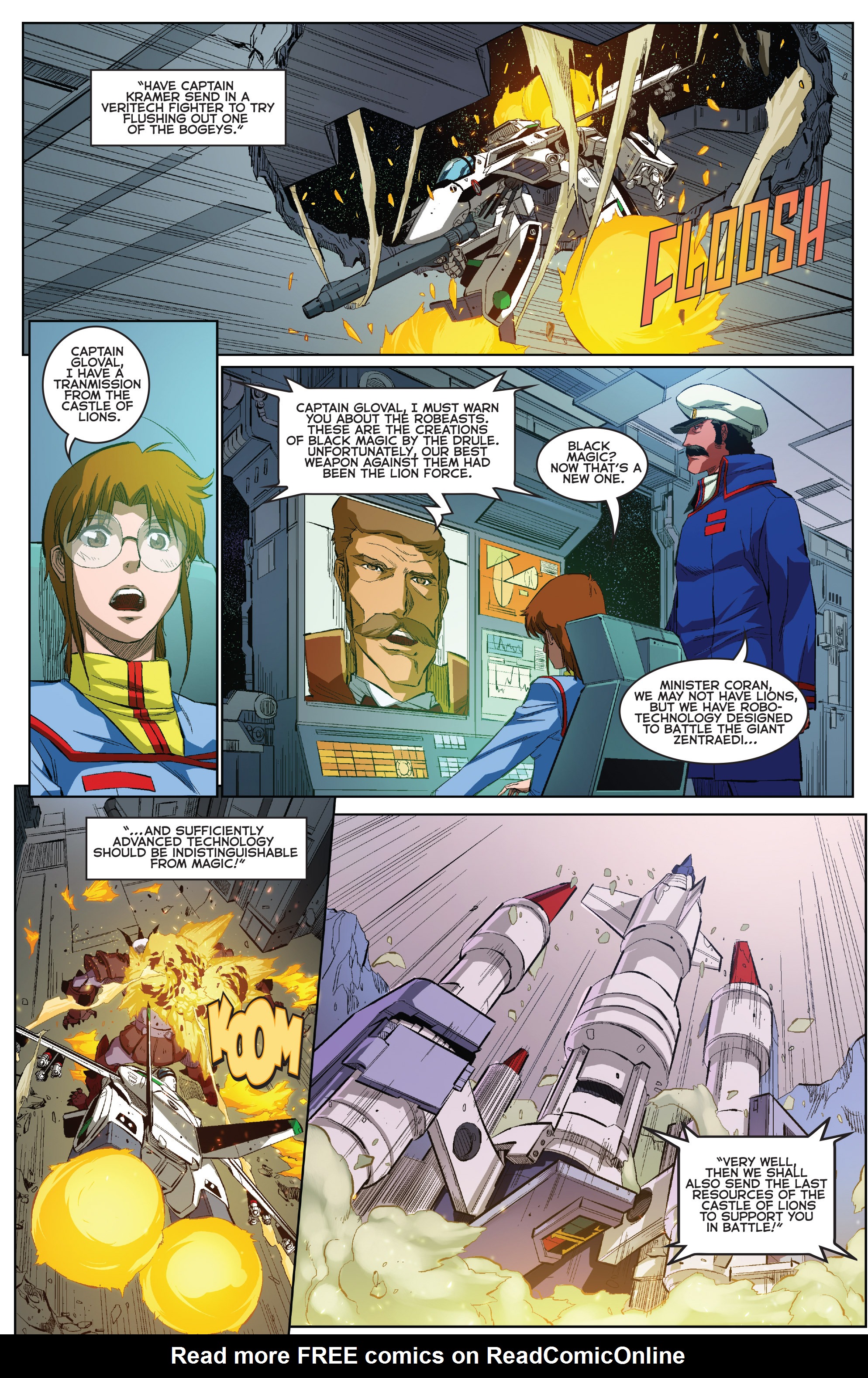 Read online Robotech/Voltron comic -  Issue #5 - 12