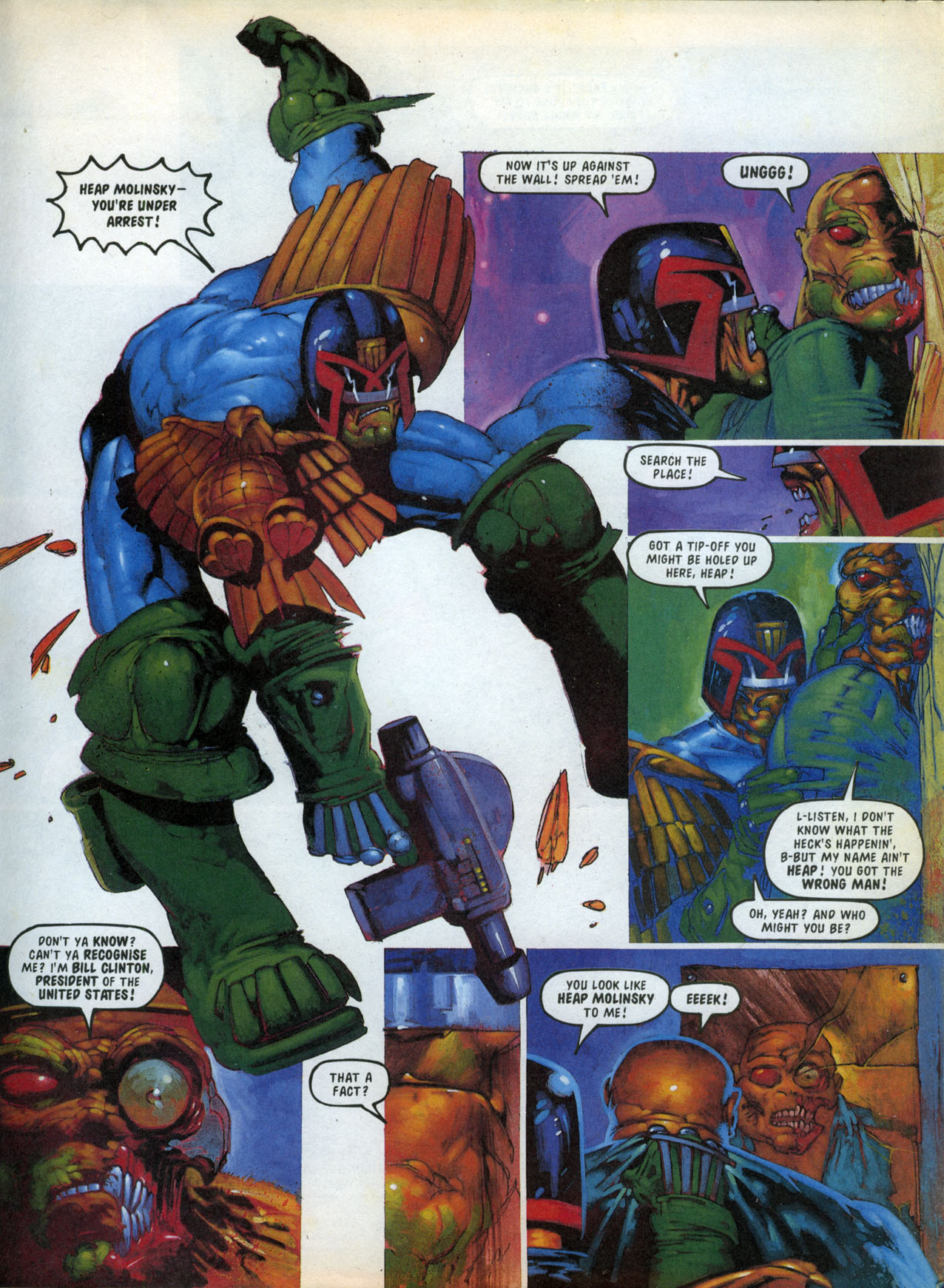 Read online Judge Dredd: The Megazine (vol. 2) comic -  Issue #72 - 7