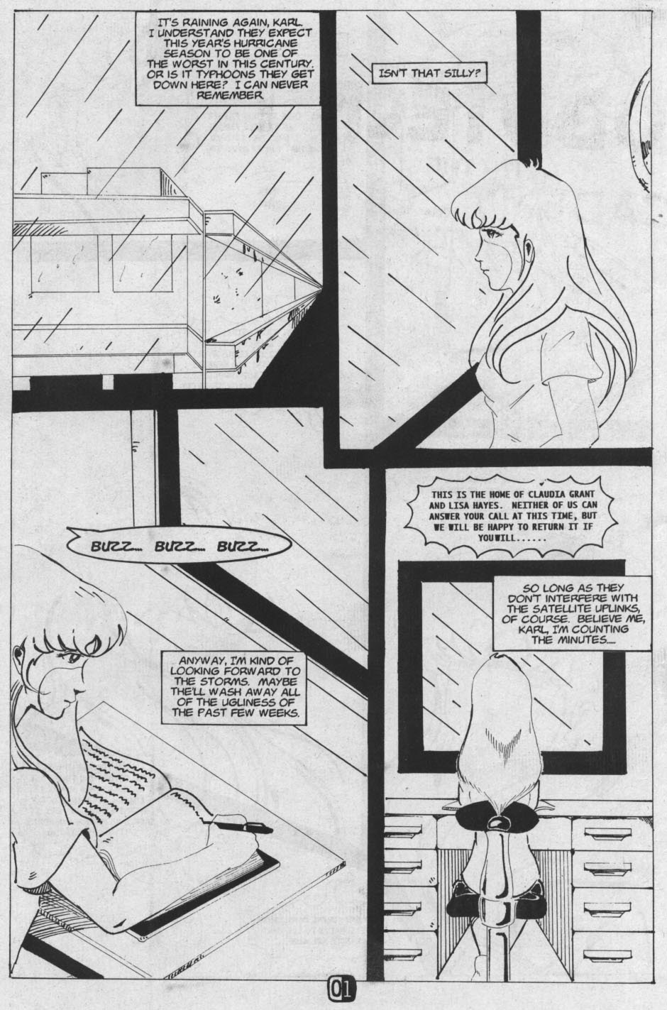 Read online Robotech Academy Blues comic -  Issue #4 - 3