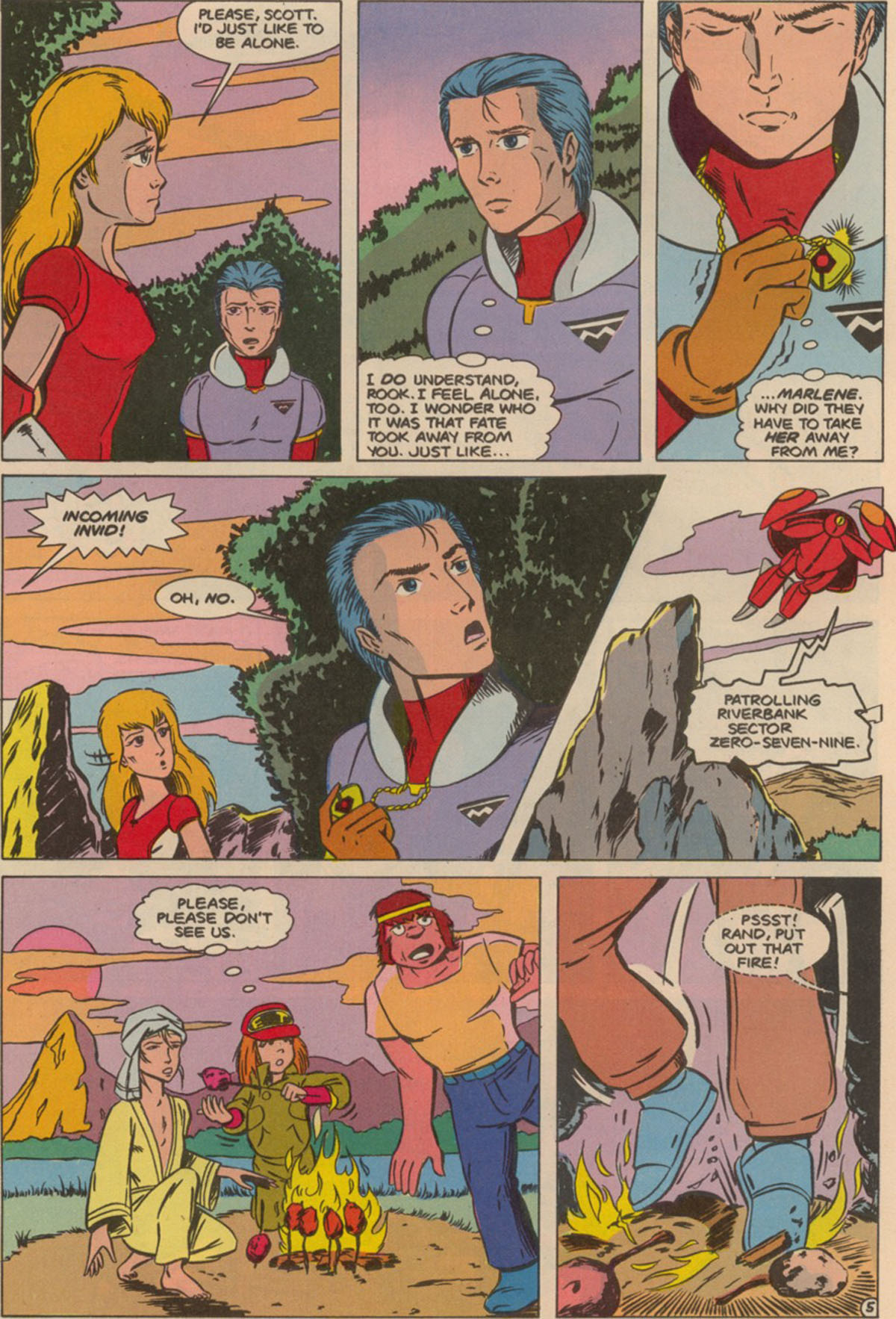 Read online Robotech The New Generation comic -  Issue #6 - 7