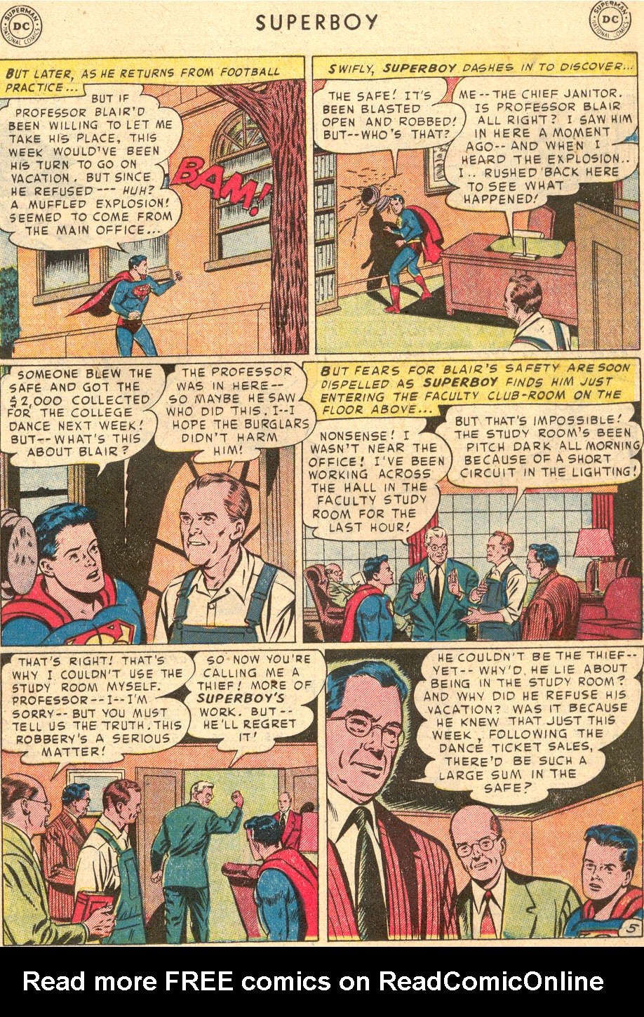 Read online Superboy (1949) comic -  Issue #23 - 17
