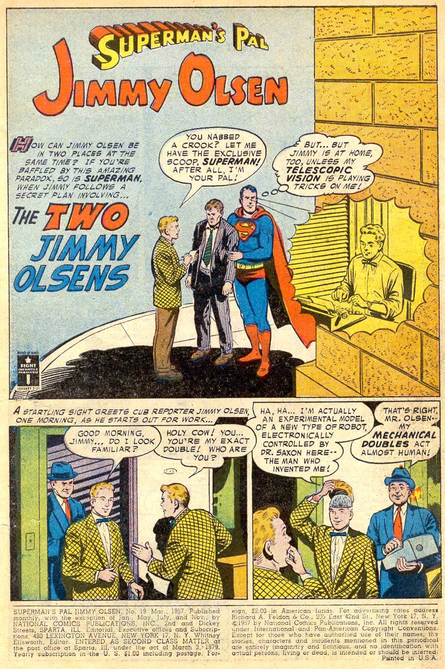 Read online Superman's Pal Jimmy Olsen comic -  Issue #19 - 3