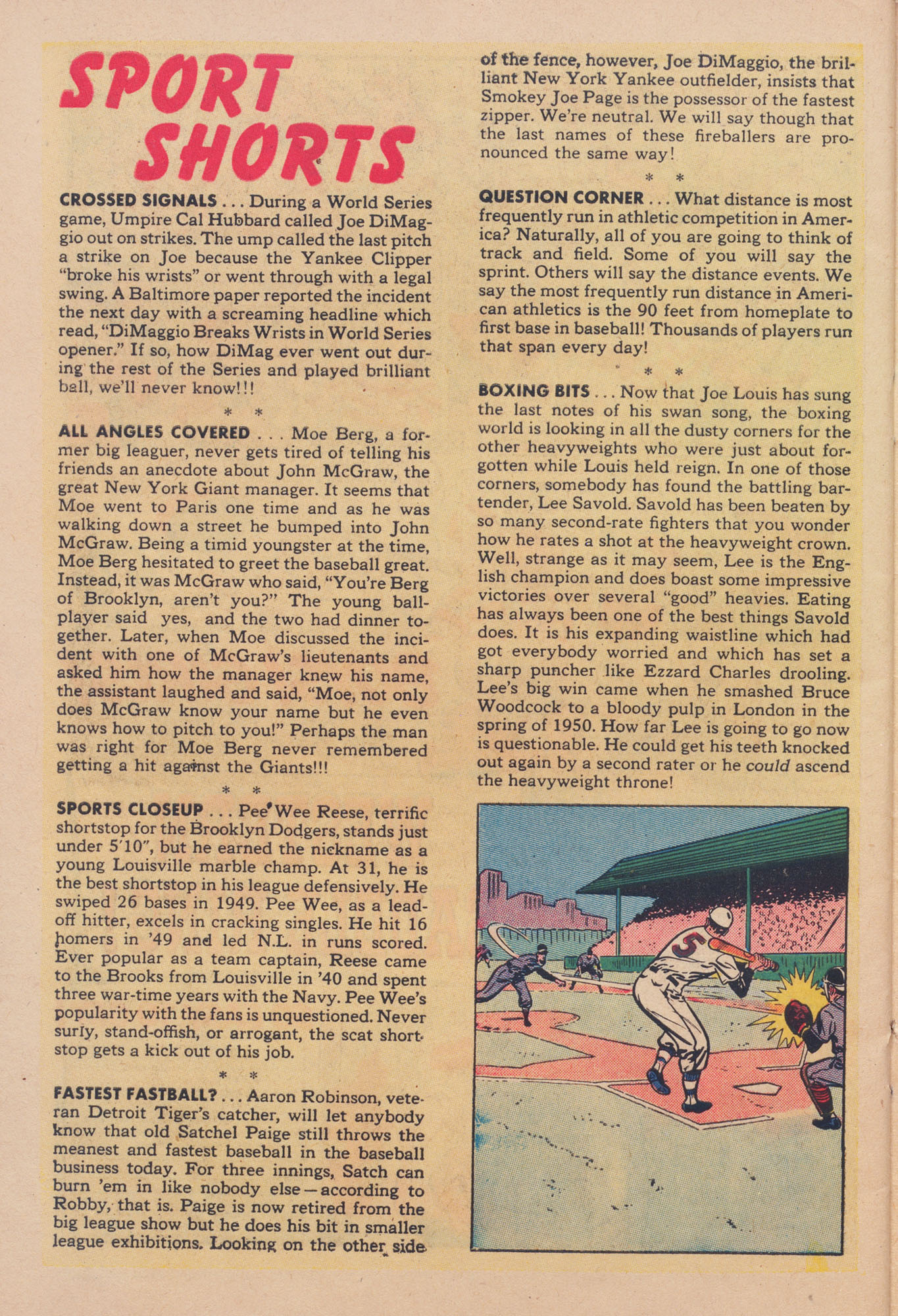 Read online Babe Ruth Sports Comics comic -  Issue #11 - 27