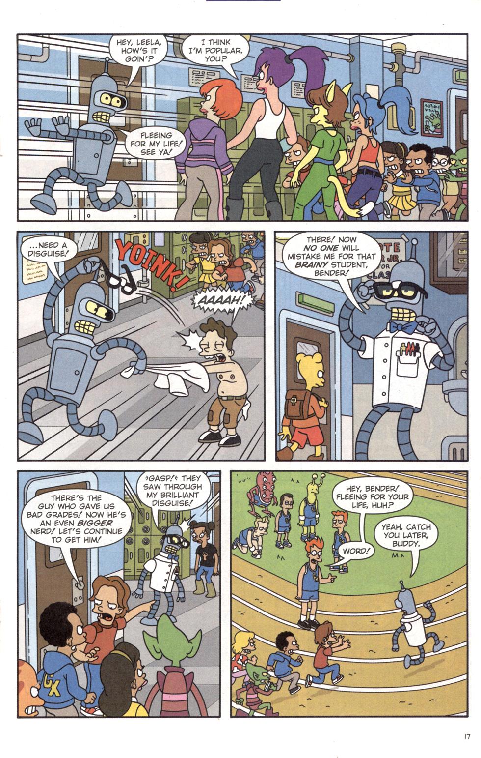 Read online Futurama Comics comic -  Issue #16 - 18