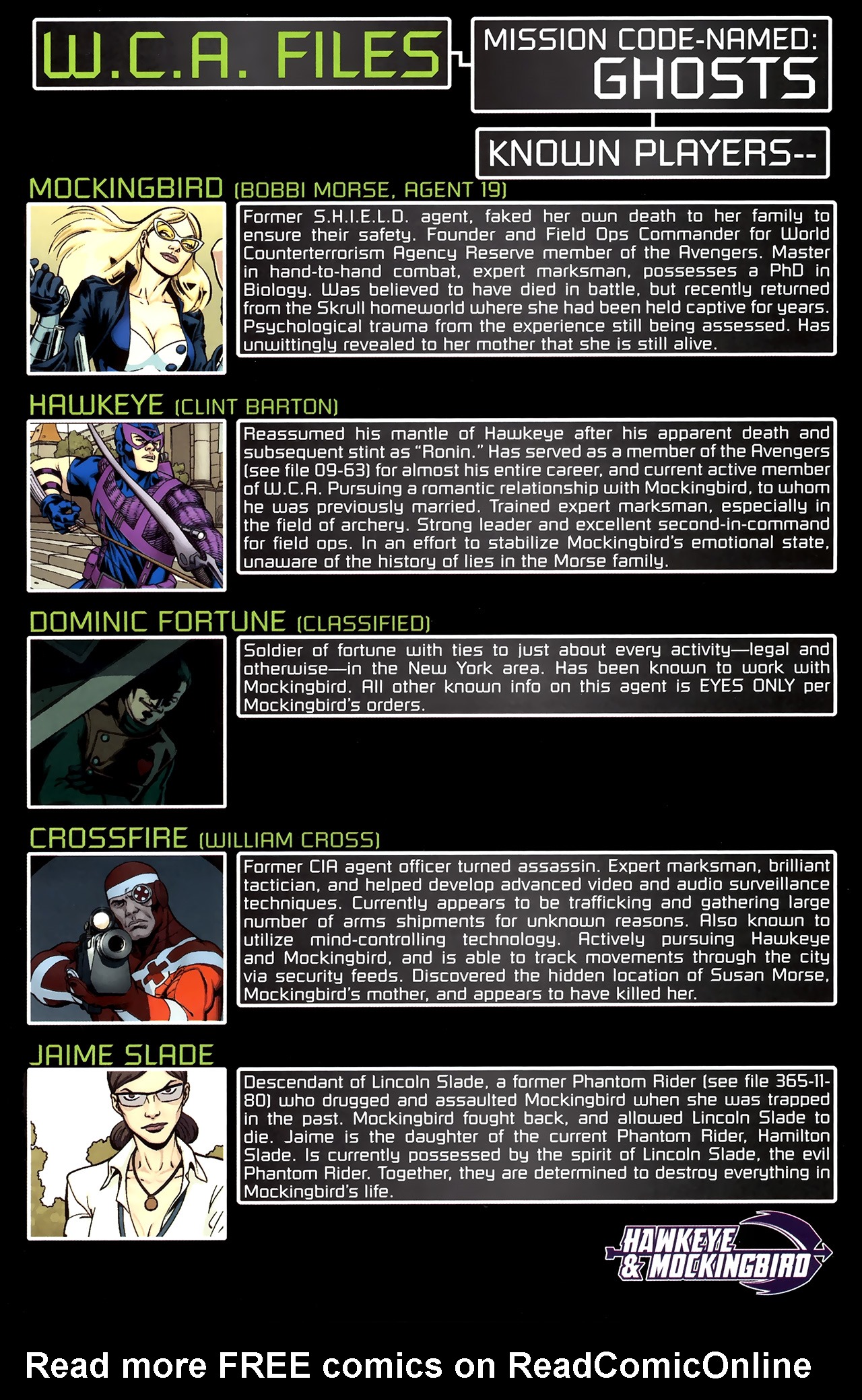 Read online Hawkeye & Mockingbird comic -  Issue #3 - 2