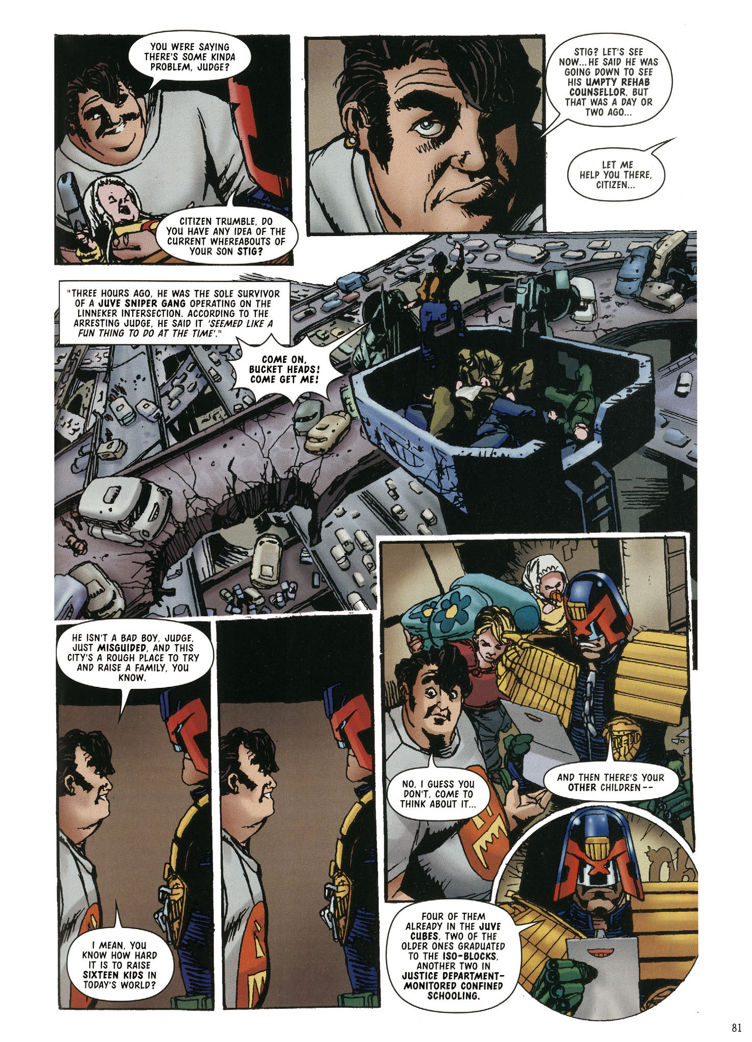Read online Judge Dredd: The Complete Case Files comic -  Issue # TPB 34 (Part 1) - 83