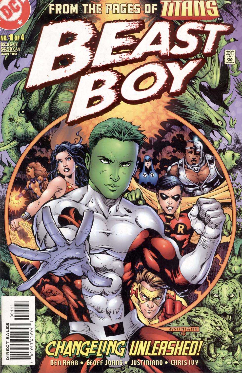 Read online Beast Boy comic -  Issue #1 - 1