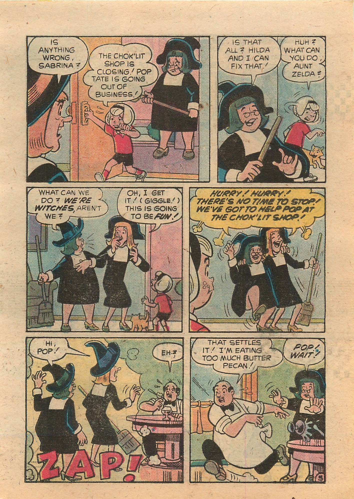 Read online Little Archie Comics Digest Magazine comic -  Issue #6 - 34