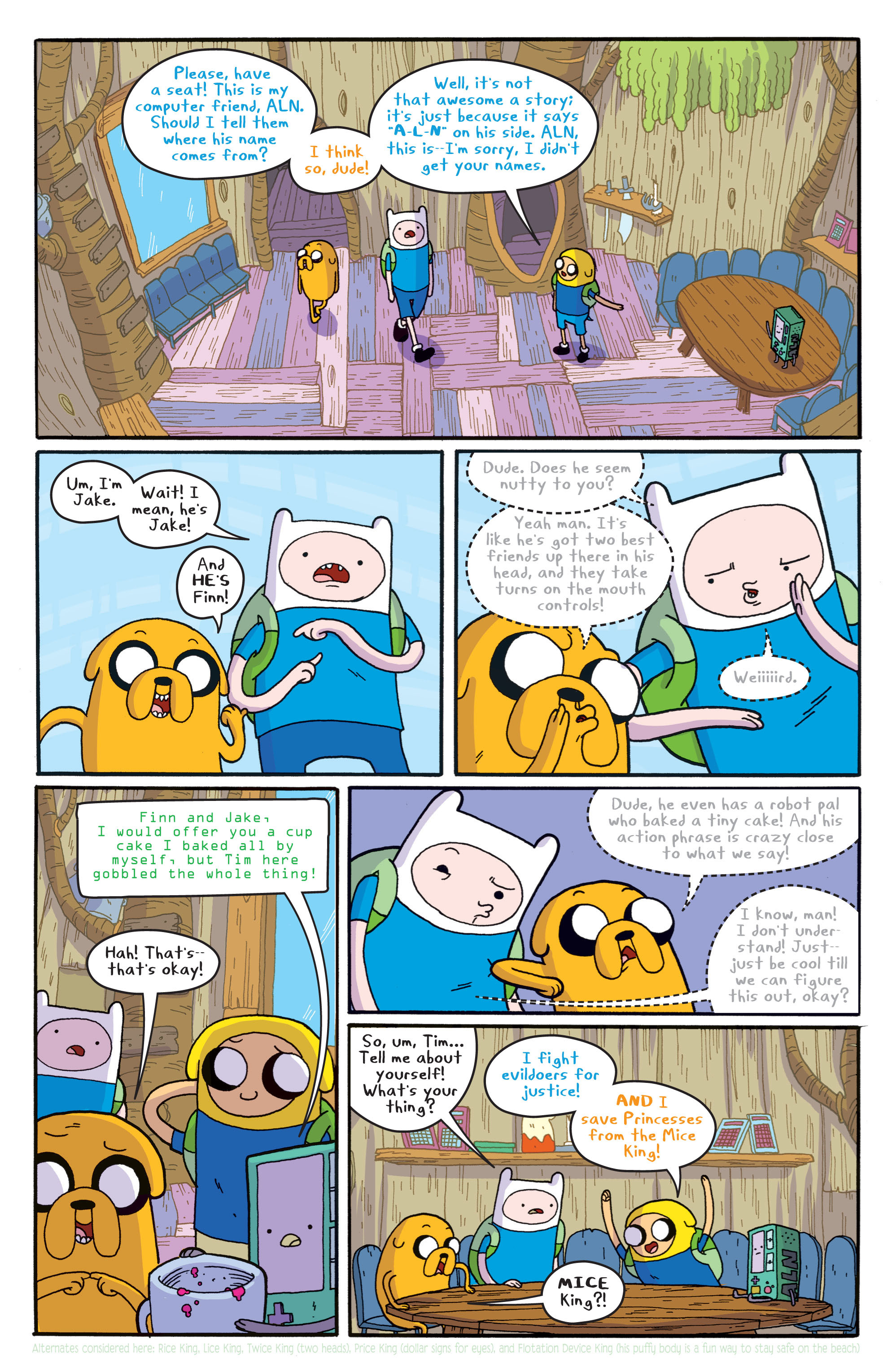 Read online Adventure Time comic -  Issue #5 - 16