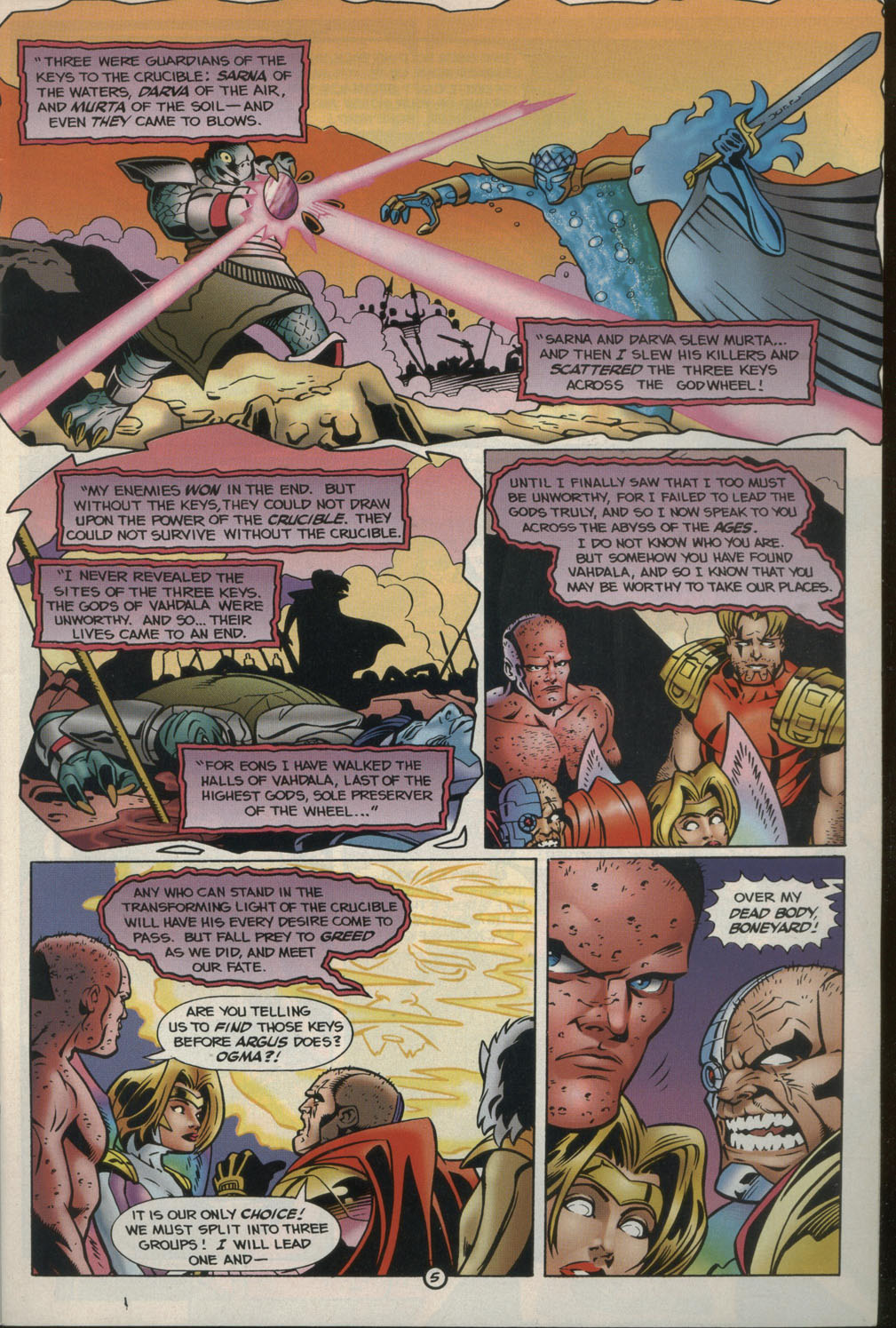 Read online Godwheel comic -  Issue # (1995) _TPB - 70