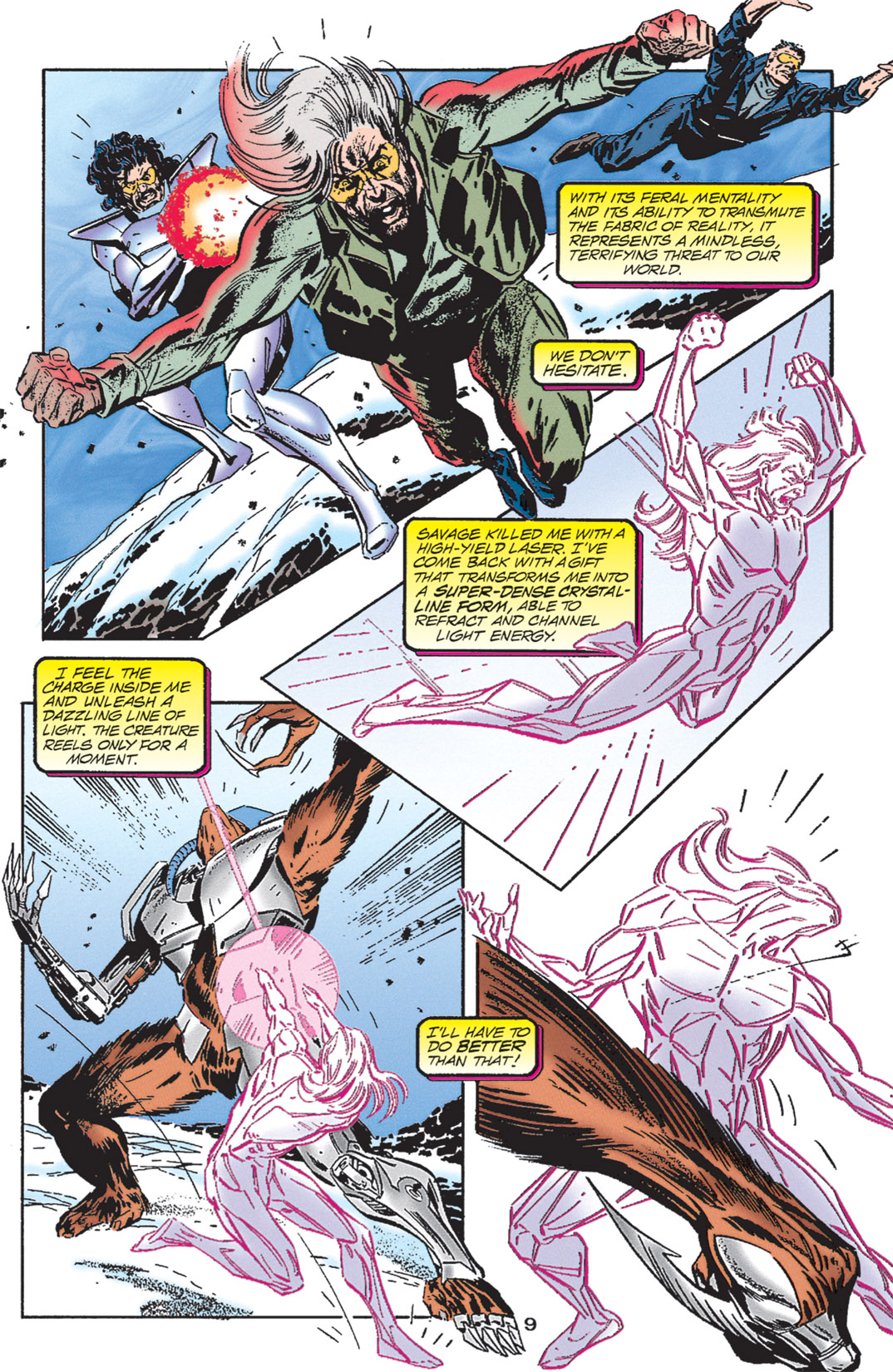 Read online Resurrection Man (1997) comic -  Issue #27 - 9