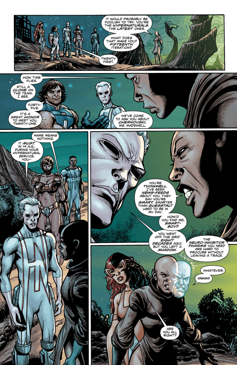 Read online The Hypernaturals comic -  Issue #5 - 20