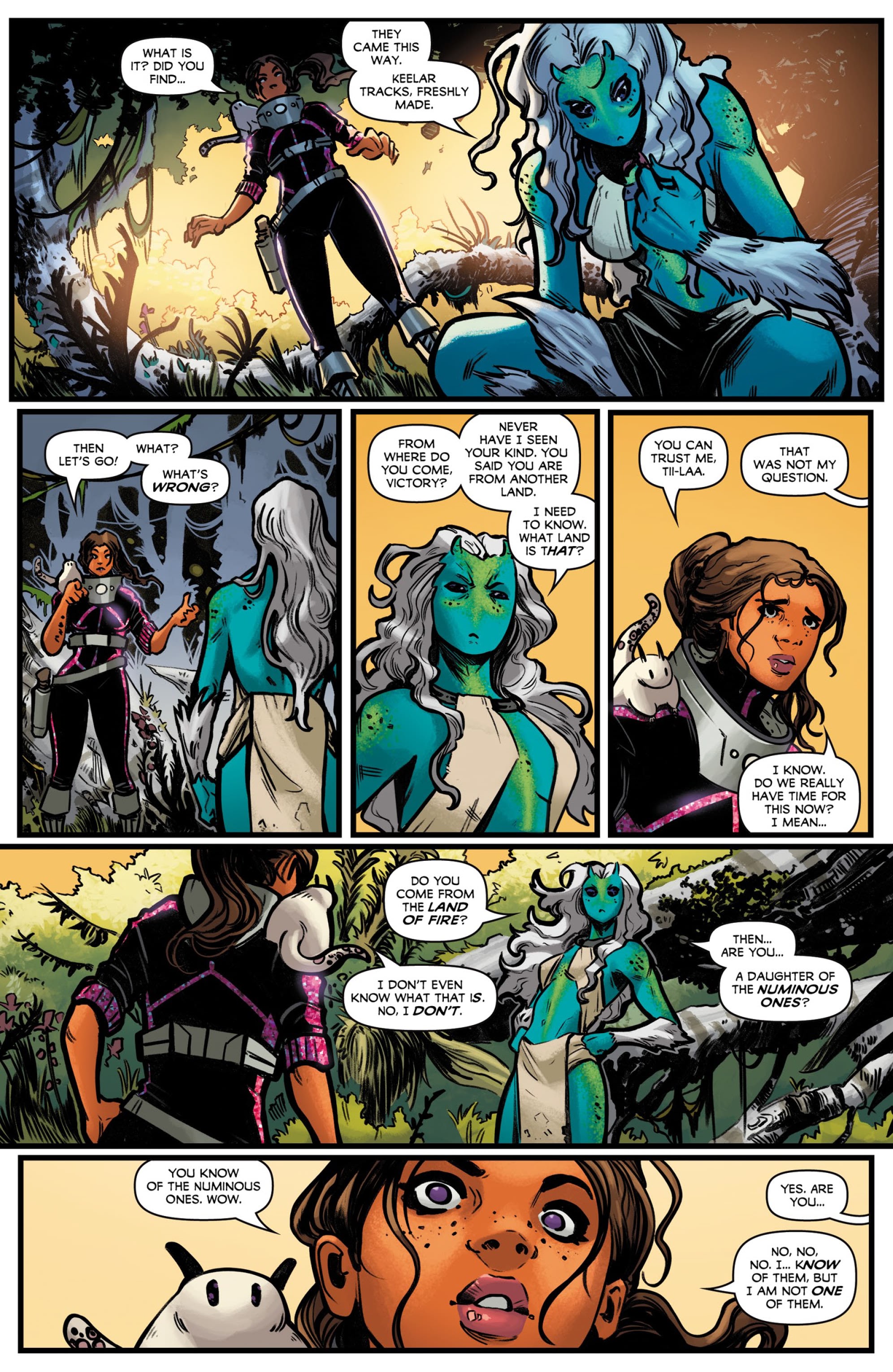 Read online Beyond the Farthest Star: Warriors of Zandar comic -  Issue #1 - 18