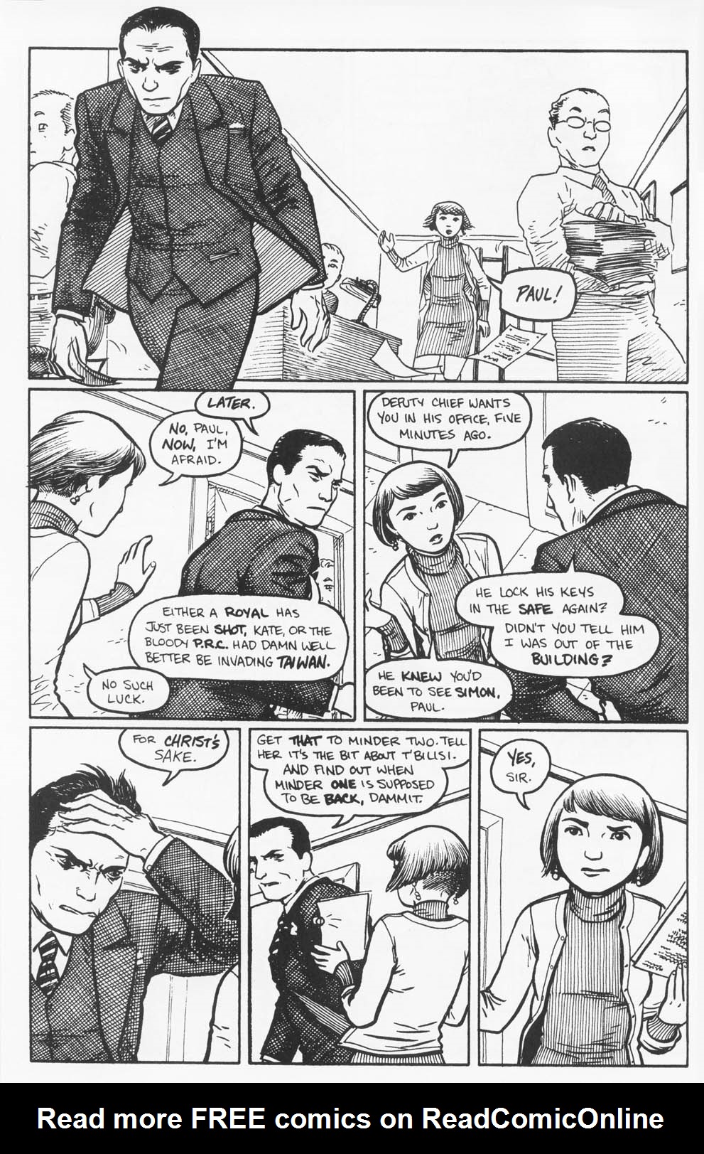 Read online Queen & Country comic -  Issue #17 - 6