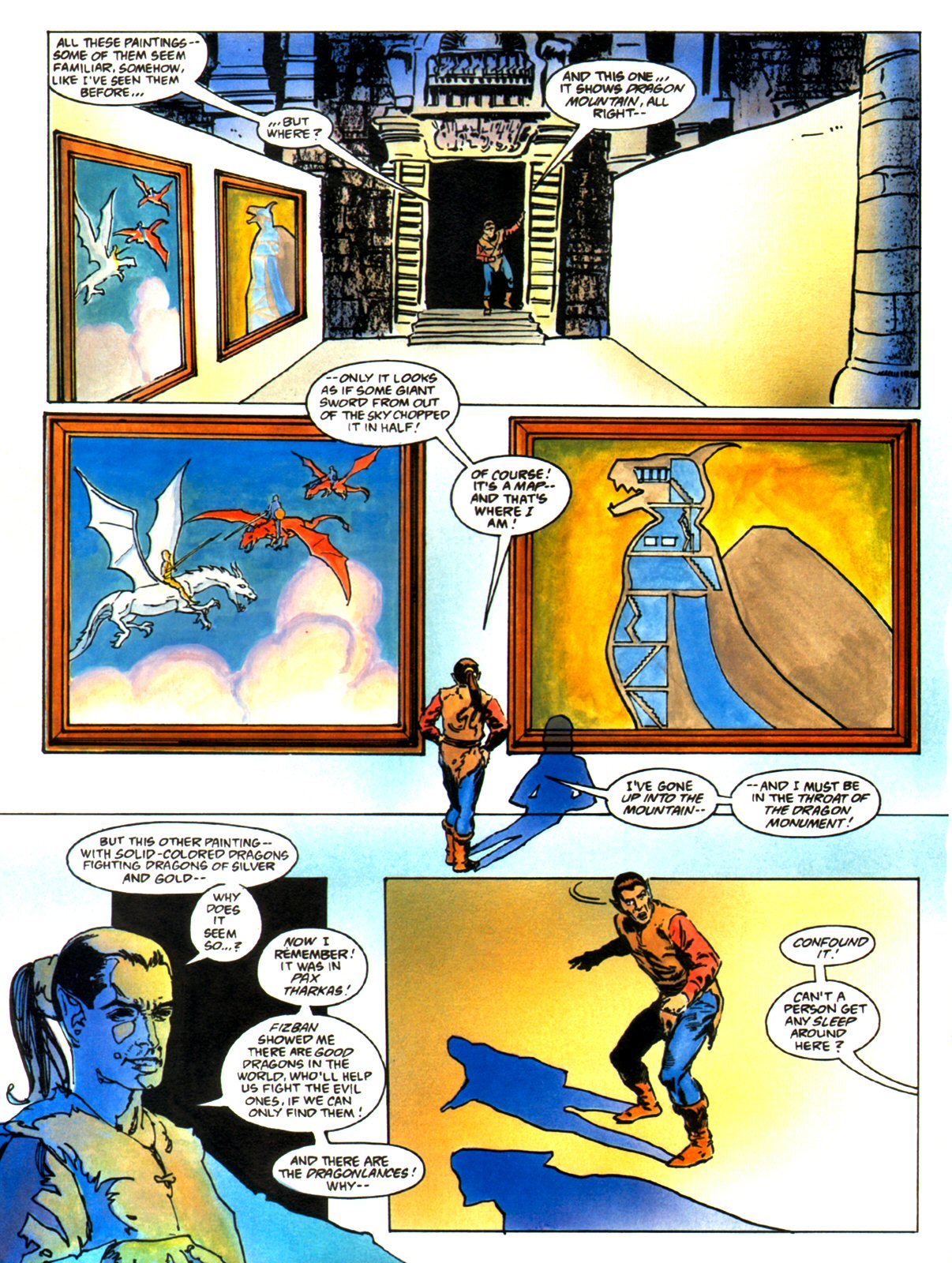 Read online Dragonlance Saga comic -  Issue #4 - 63