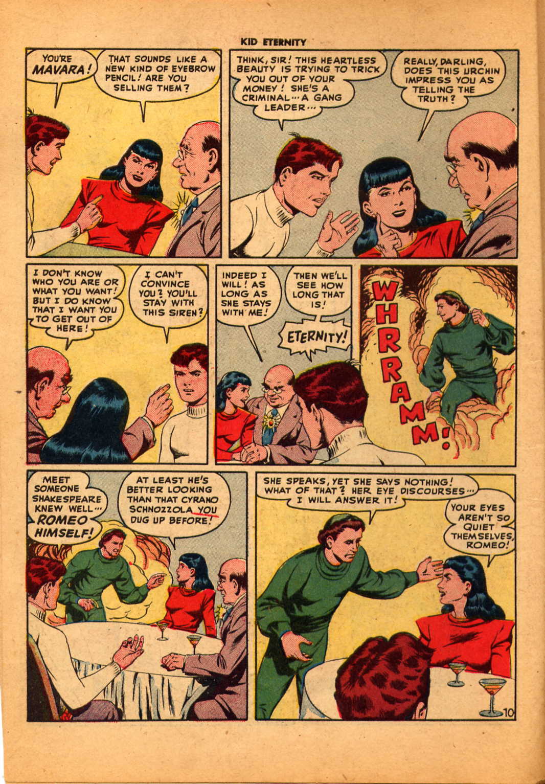 Read online Kid Eternity (1946) comic -  Issue #6 - 12