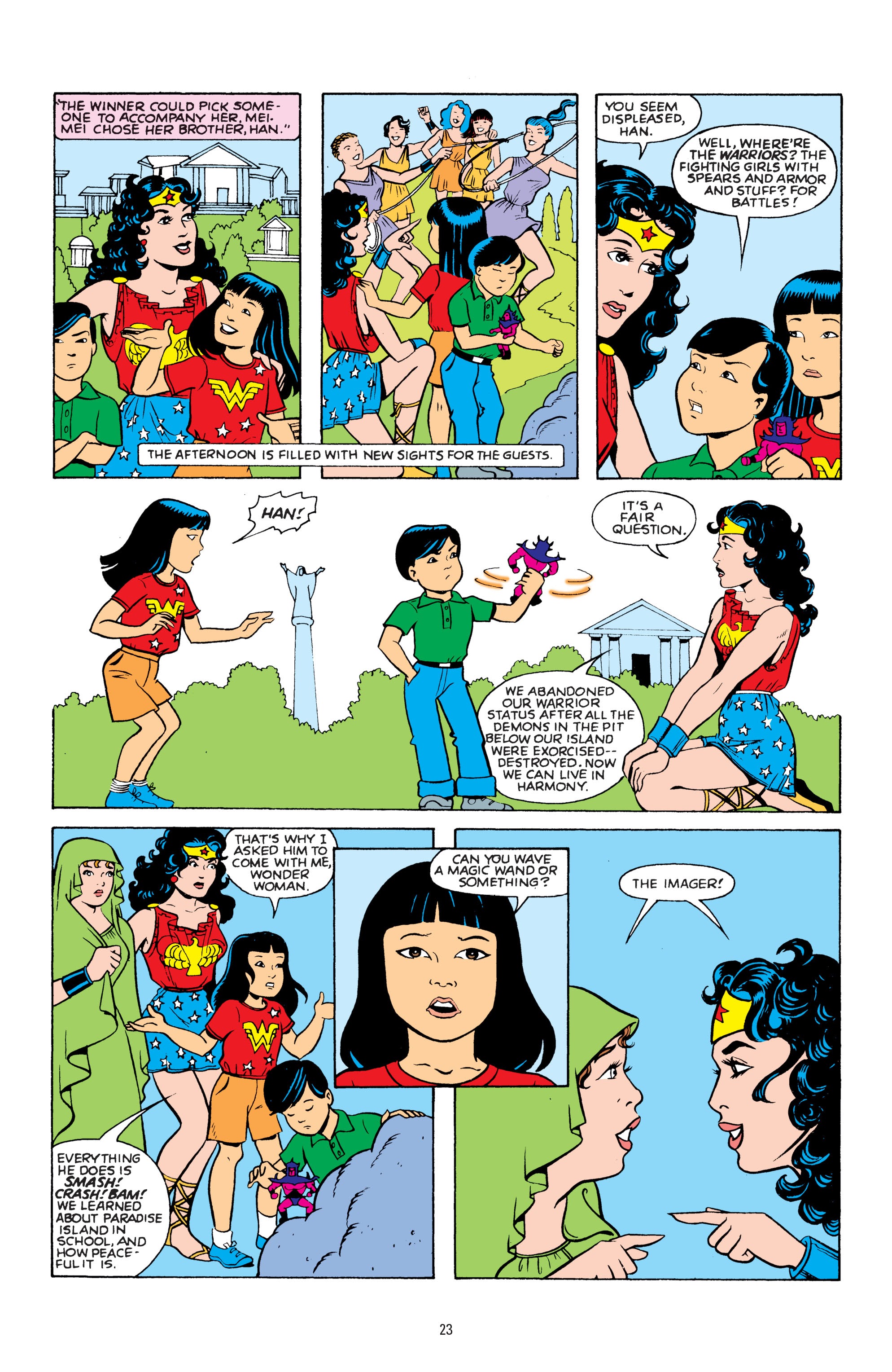 Read online Wonder Woman By George Pérez comic -  Issue # TPB 4 (Part 1) - 23