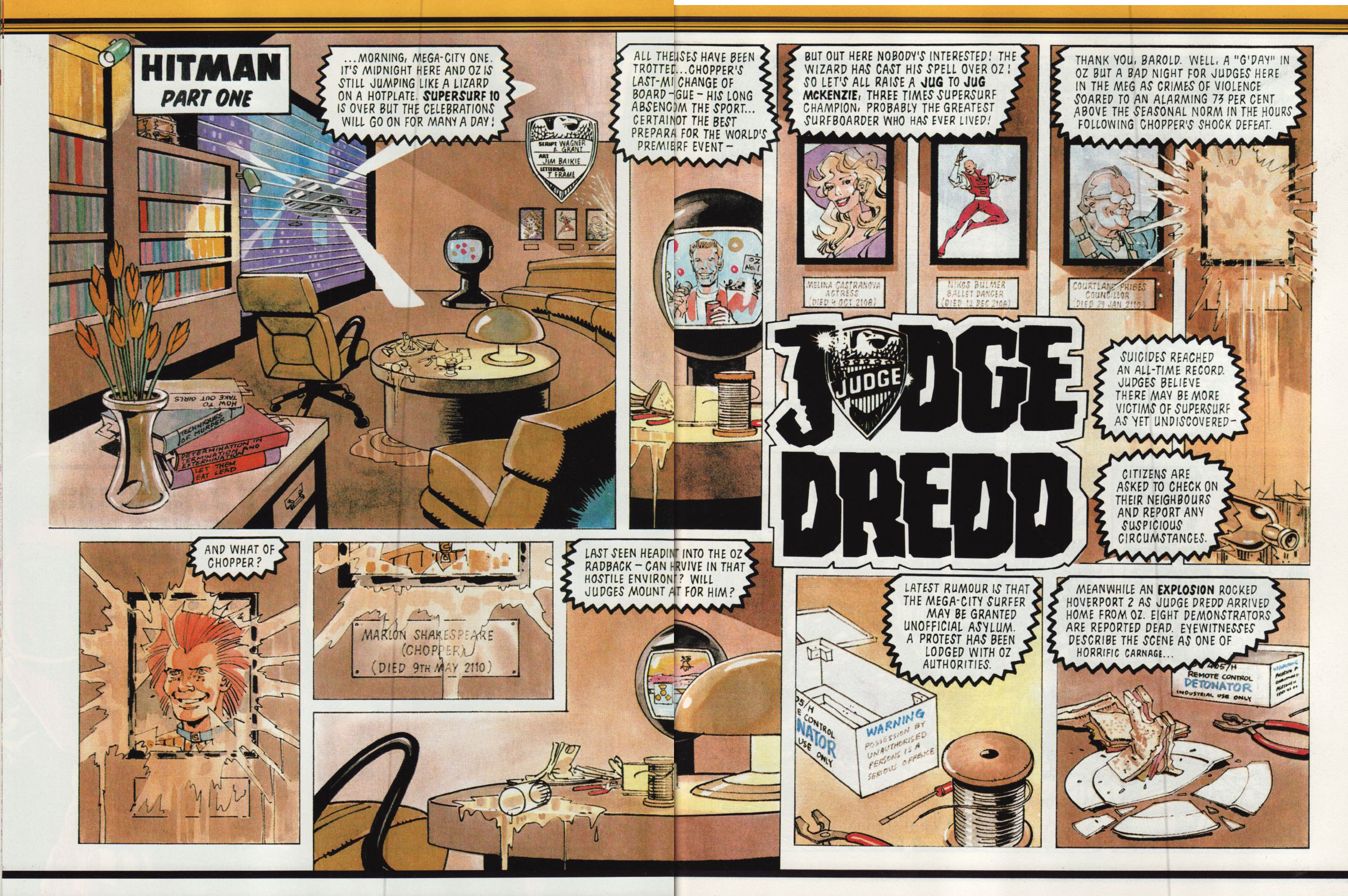 Read online Judge Dredd Megazine (Vol. 5) comic -  Issue #215 - 34