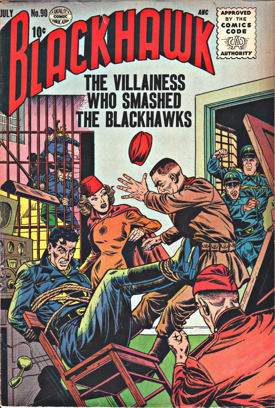 Read online Blackhawk (1957) comic -  Issue #90 - 1