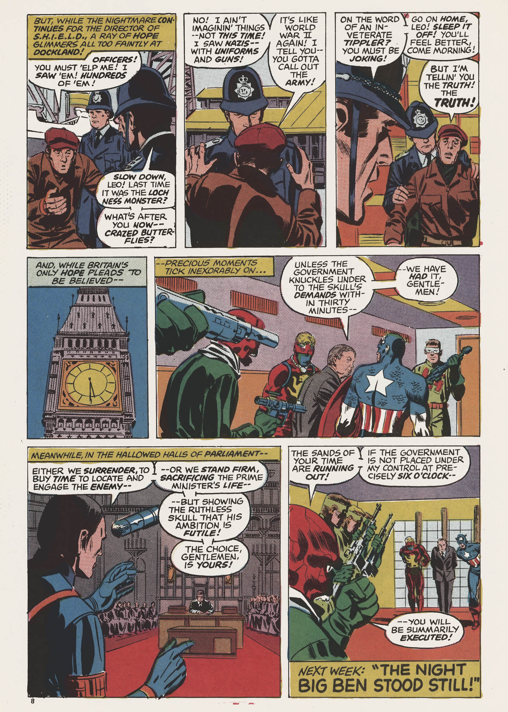 Read online Captain Britain (1976) comic -  Issue #22 - 8